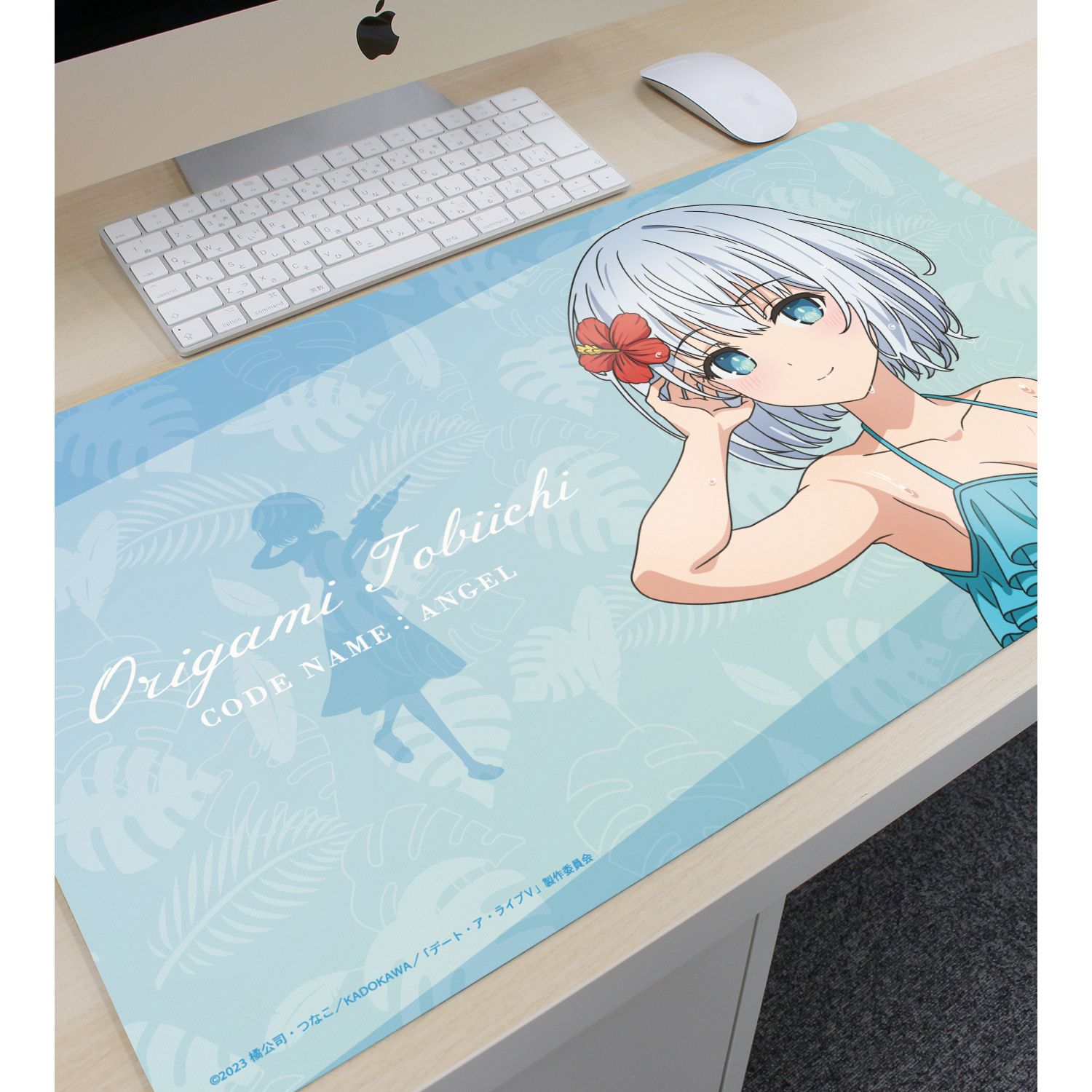 描き下ろし 鳶一折紙 デート・ア・バカンスver. マルチデスクマット Image 6 | AniSmile