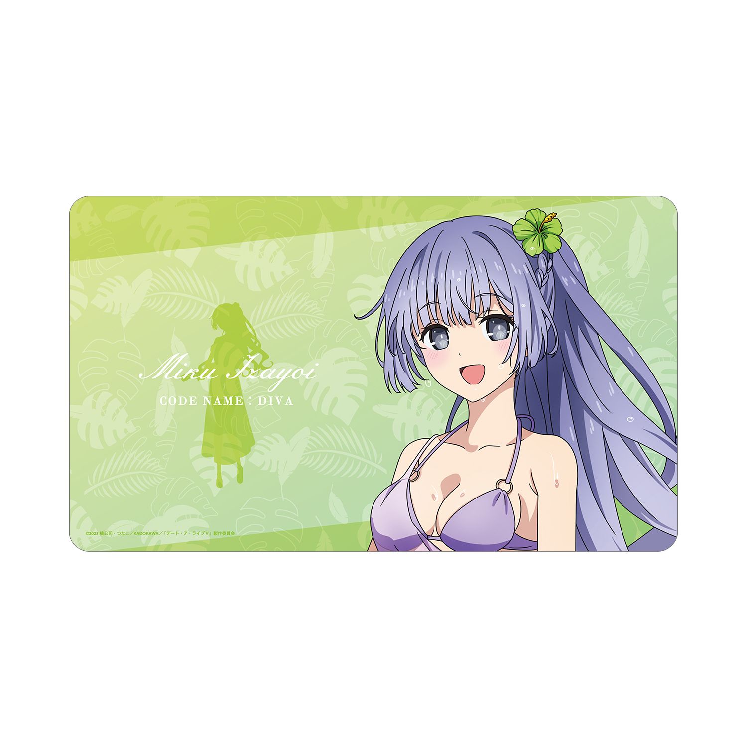 描き下ろし 誘宵美九 デート・ア・バカンスver. マルチデスクマット Image 4 | AniSmile