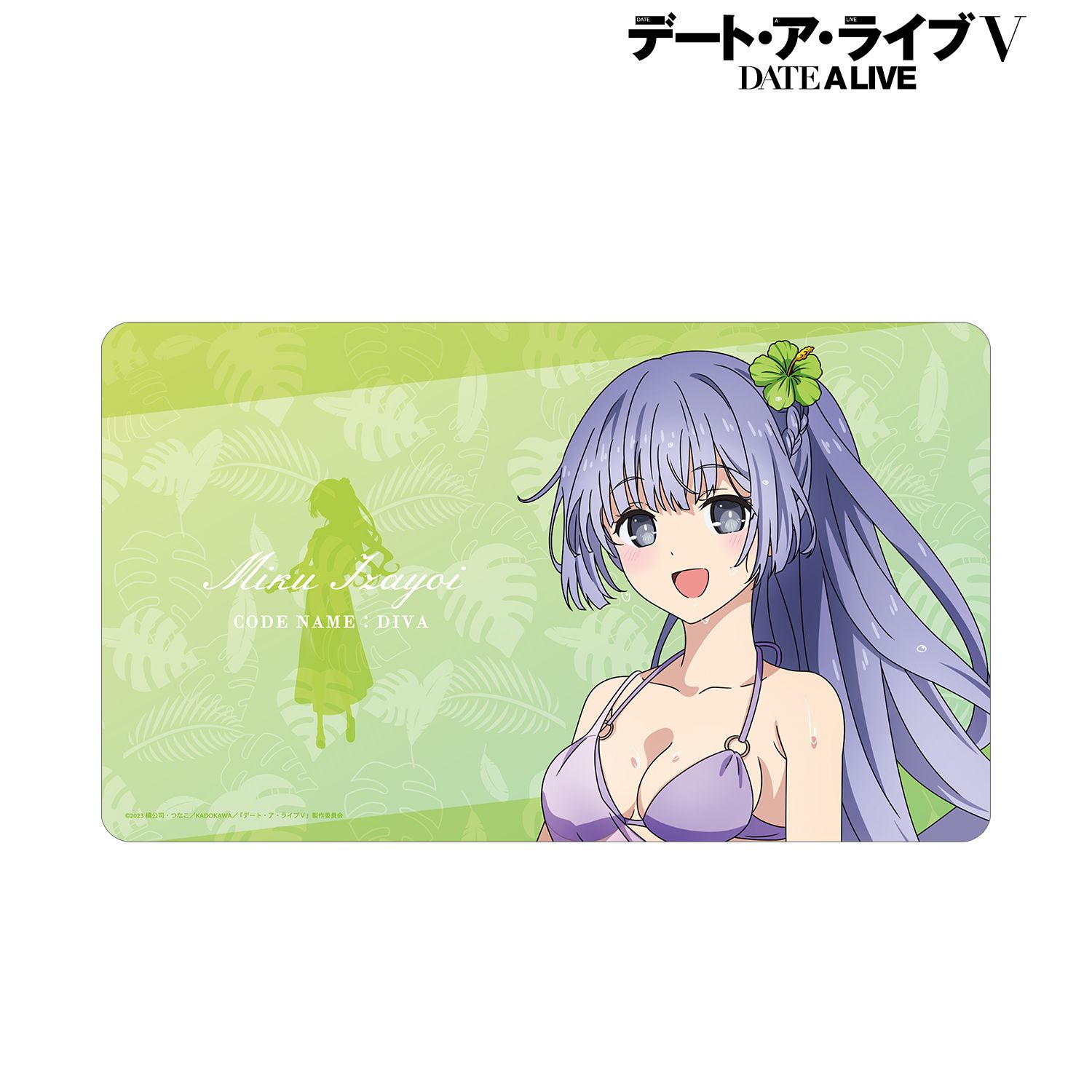 描き下ろし 誘宵美九 デート・ア・バカンスver. マルチデスクマット Image 5 | AniSmile