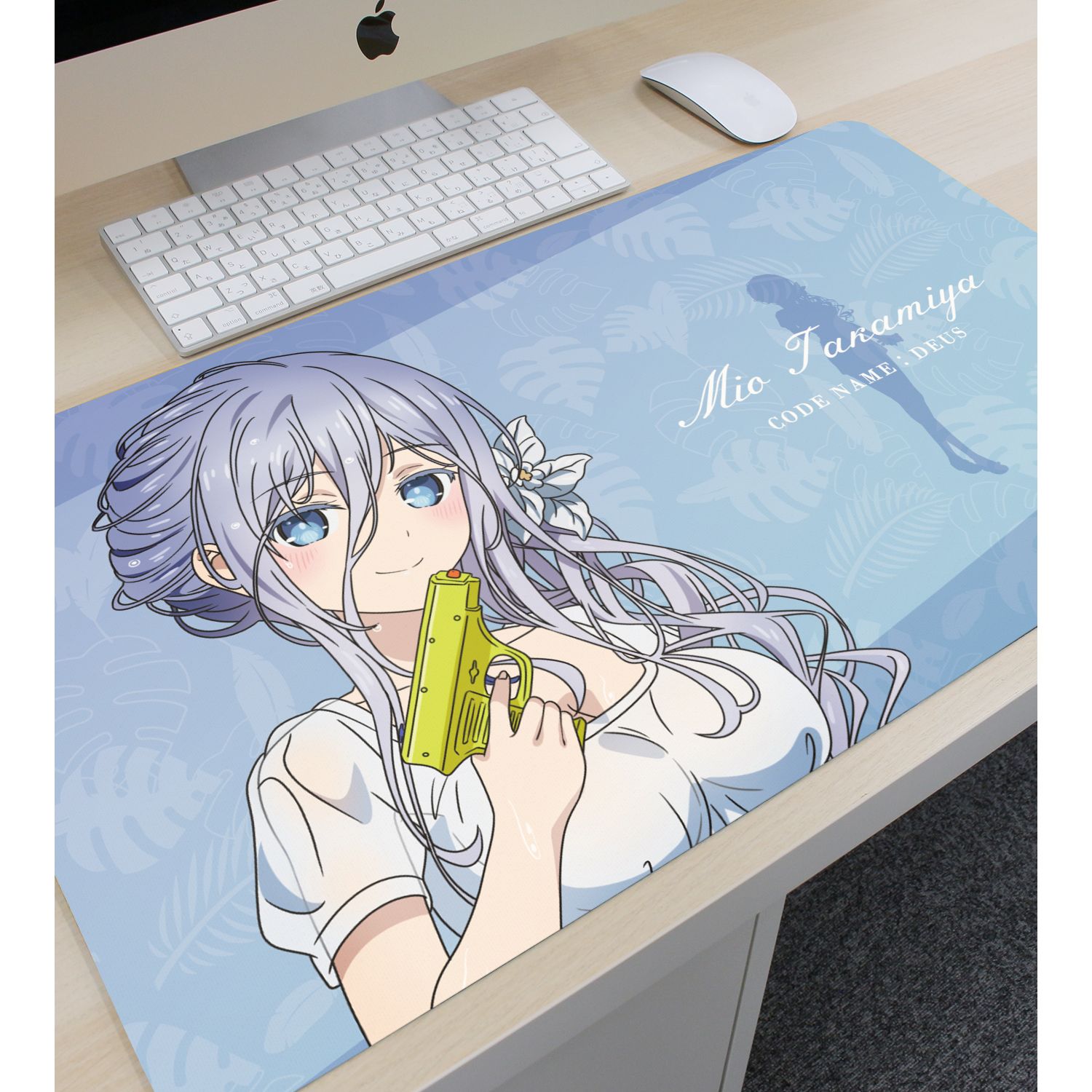 描き下ろし 崇宮澪 デート・ア・バカンスver. マルチデスクマット Image 6 | AniSmile