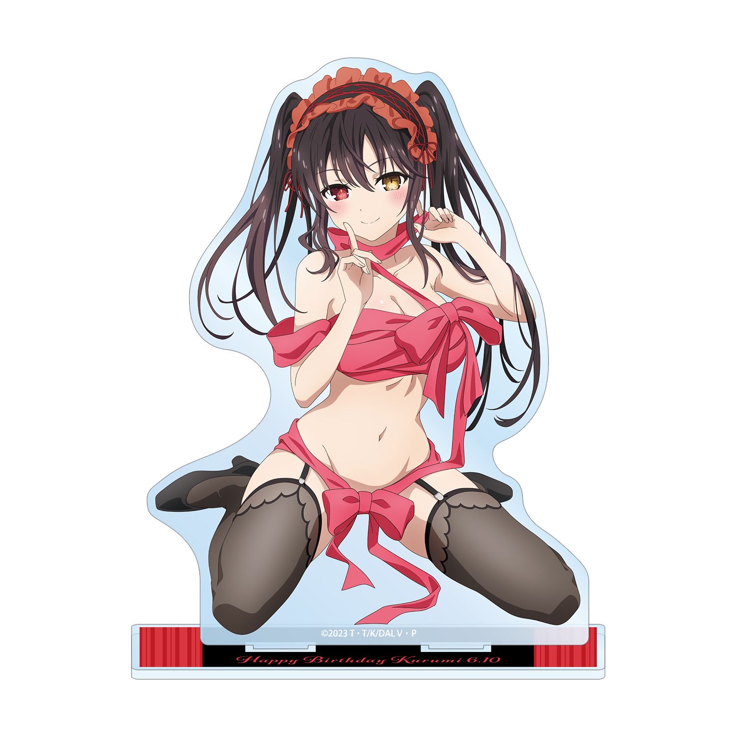 アニメ「デート・ア・ライブV」 時崎狂三 バースデーイラスト BIGアクリルスタンド Image 4 | AniSmile