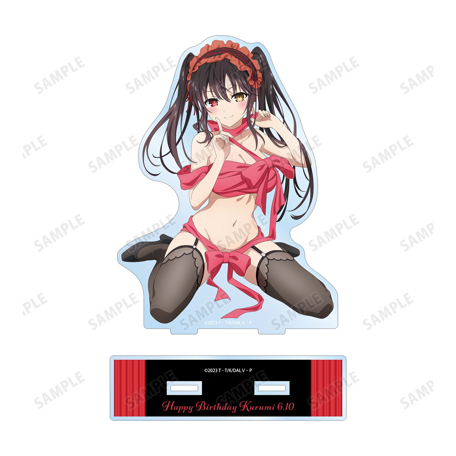アニメ「デート・ア・ライブV」 時崎狂三 バースデーイラスト BIGアクリルスタンド Image 6 | AniSmile