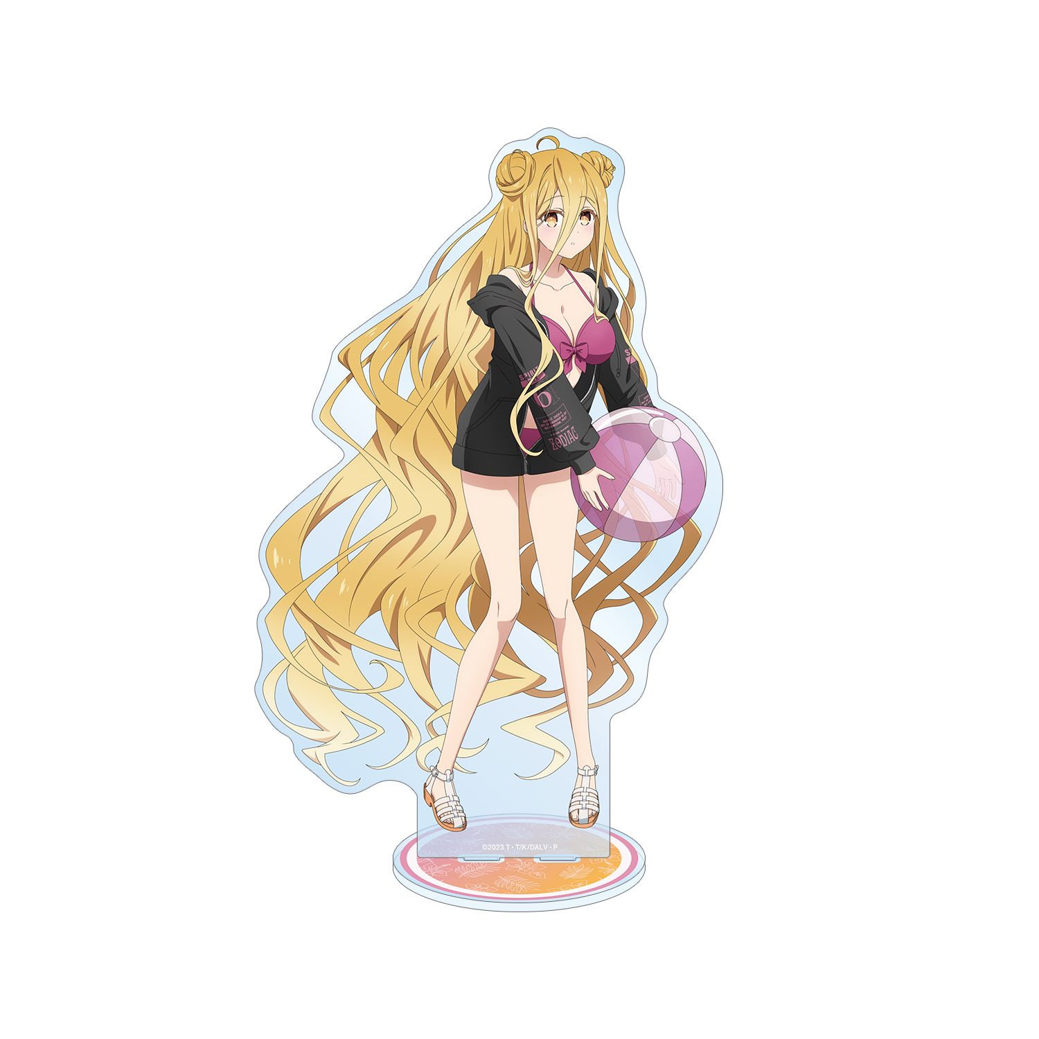 描き下ろし 星宮六喰 ビーチデートver. 特大アクリルスタンド Image 6 | AniSmile