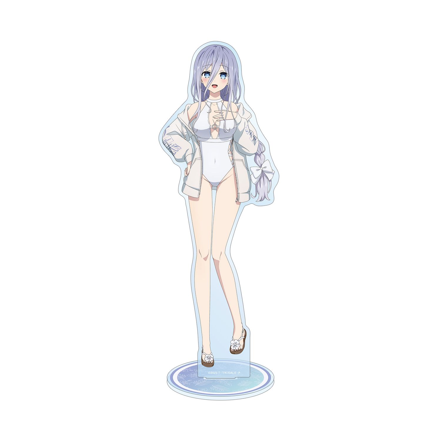描き下ろし 崇宮澪 ビーチデートver. 特大アクリルスタンド Image 6 | AniSmile