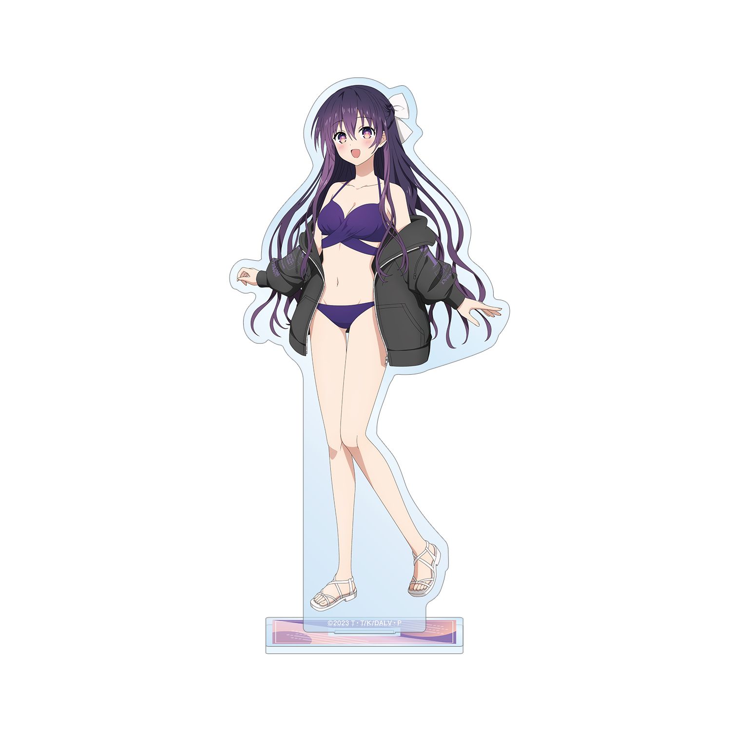 描き下ろし 夜刀神十香 ビーチデートver. BIGアクリルスタンド Image 5 | AniSmile