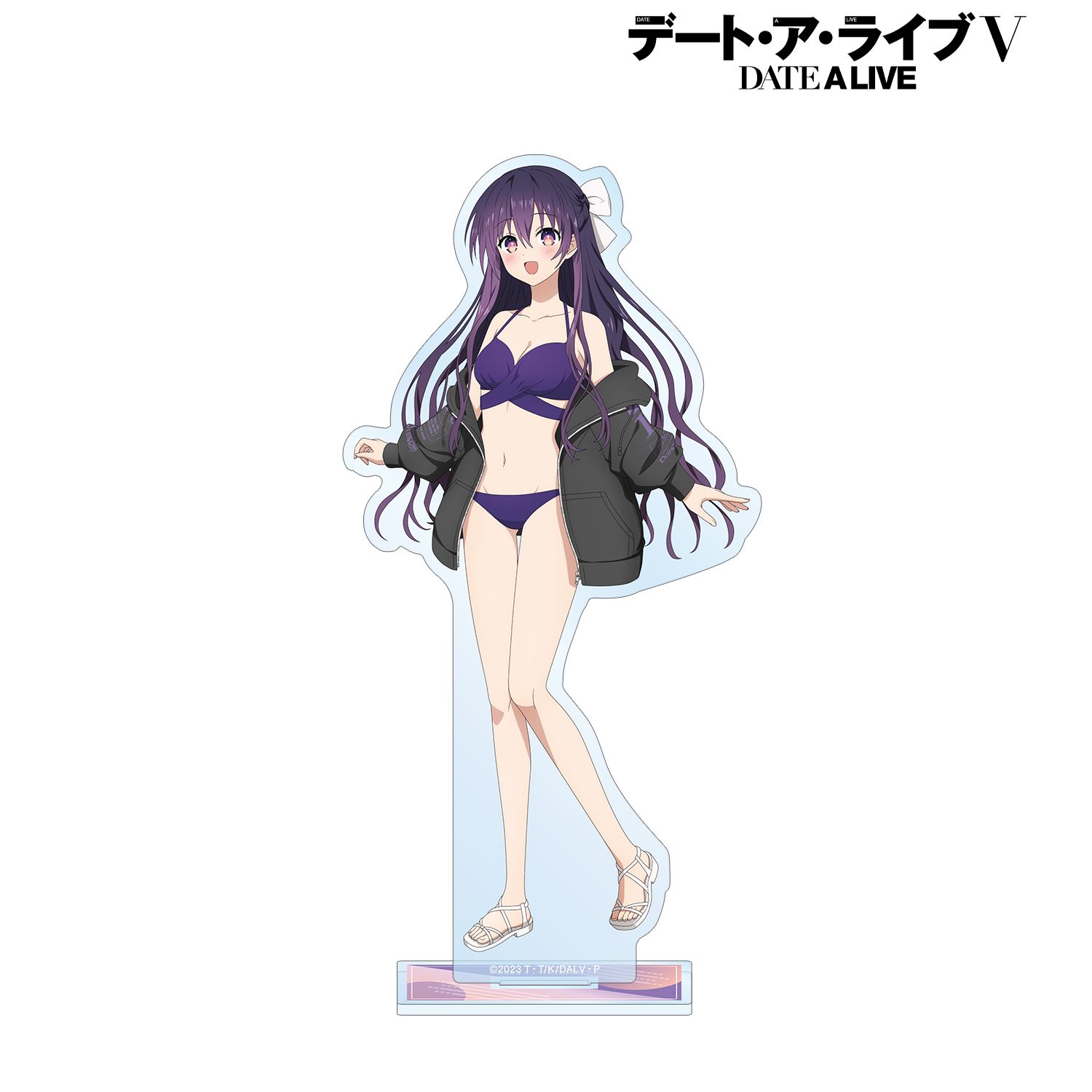 描き下ろし 夜刀神十香 ビーチデートver. BIGアクリルスタンド Image 6 | AniSmile