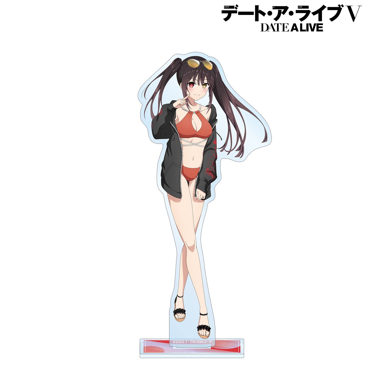 描き下ろし 時崎狂三 ビーチデートver. BIGアクリルスタンド 图片 6 | AniSmile