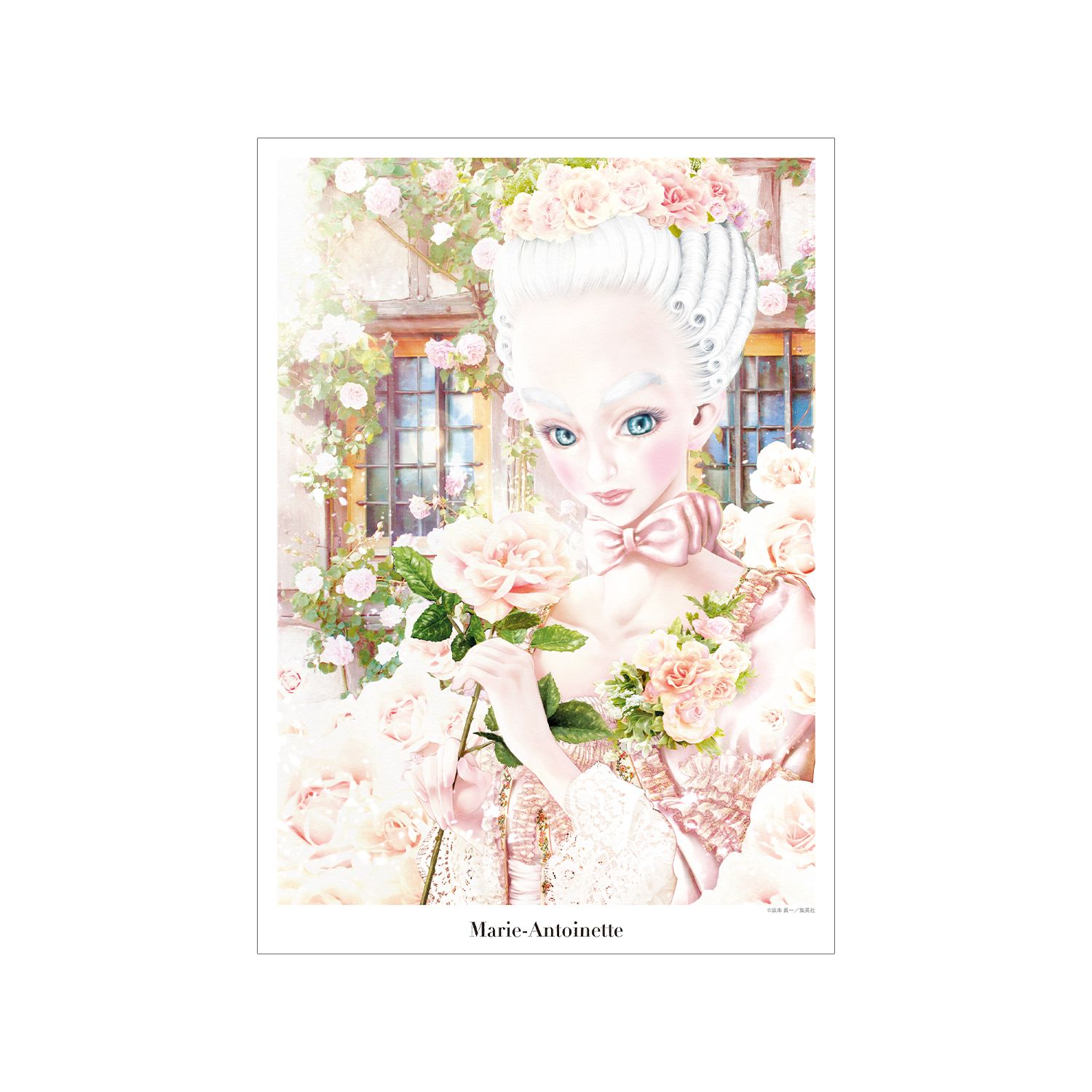 『イノサン』 マリー=アントワネット 9巻カラーイラスト A3マット加工ポスター - AniSmile