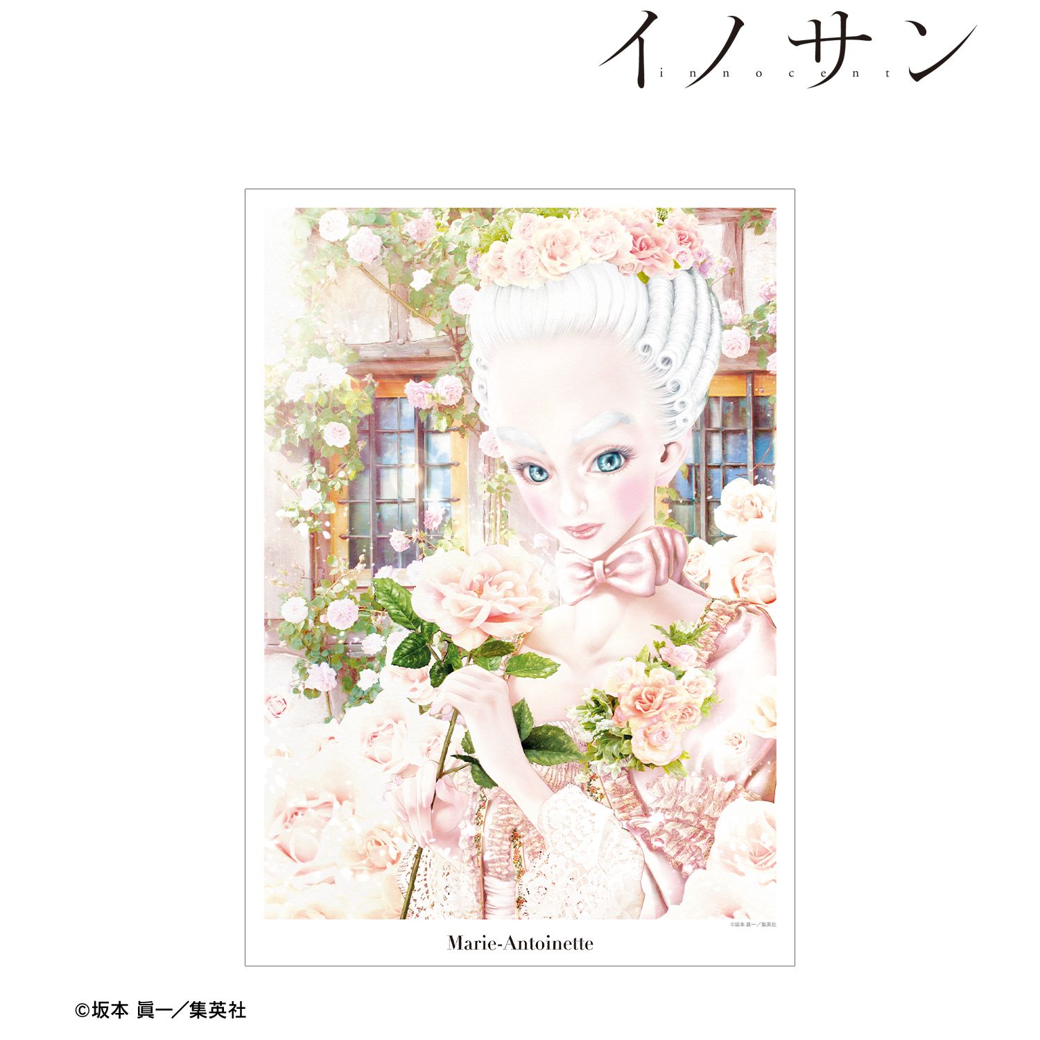 『イノサン』 マリー=アントワネット 9巻カラーイラスト A3マット加工ポスター Image 2 | AniSmile