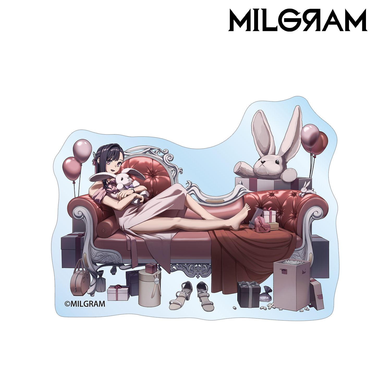 MILGRAM -ミルグラム- 描き下ろし ユノ バースデーver. 第3弾 ダイカットステッカー 图片 2 | AniSmile