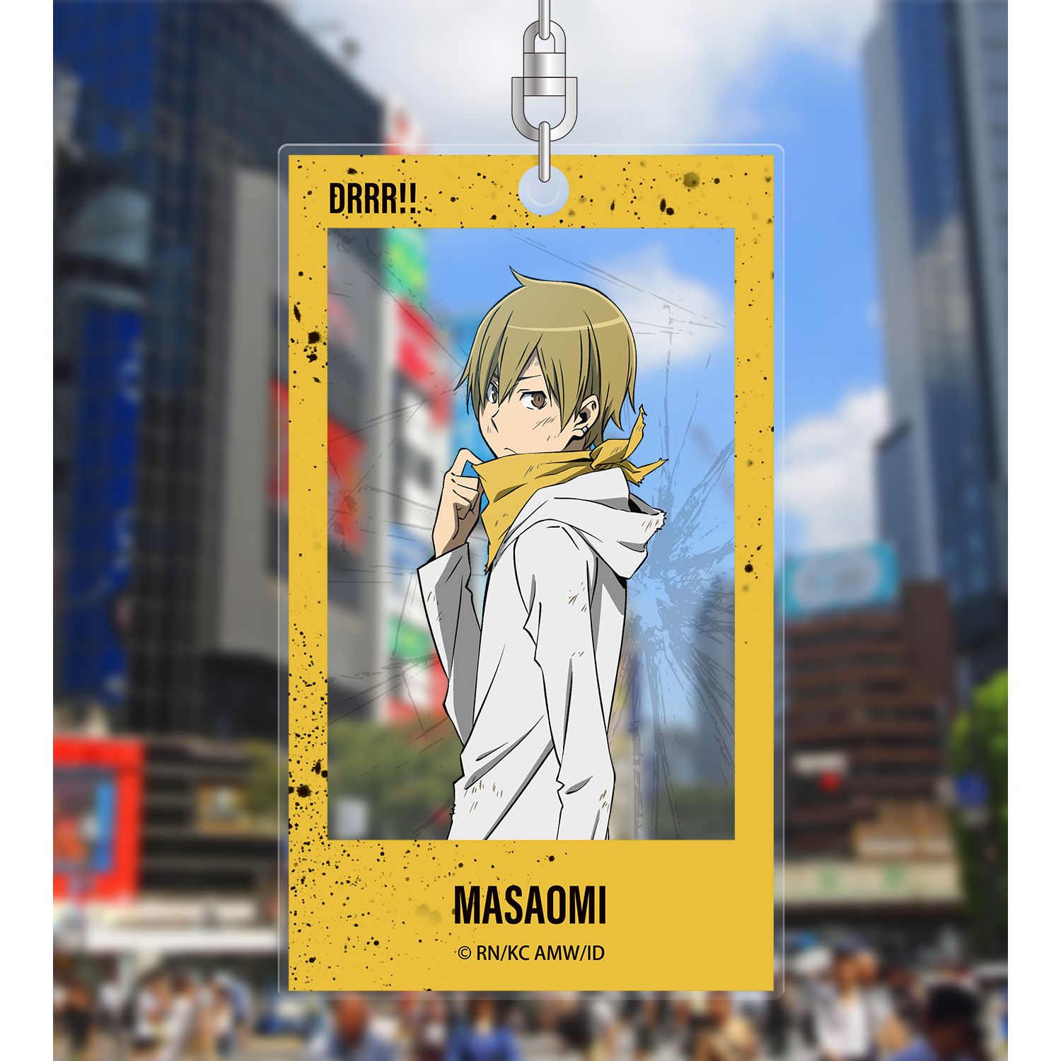 TVアニメ「デュラララ!!×2」 描き下ろし 紀田正臣 戦う背中ver. BIGアクリルキーホルダー Image 3 | AniSmile