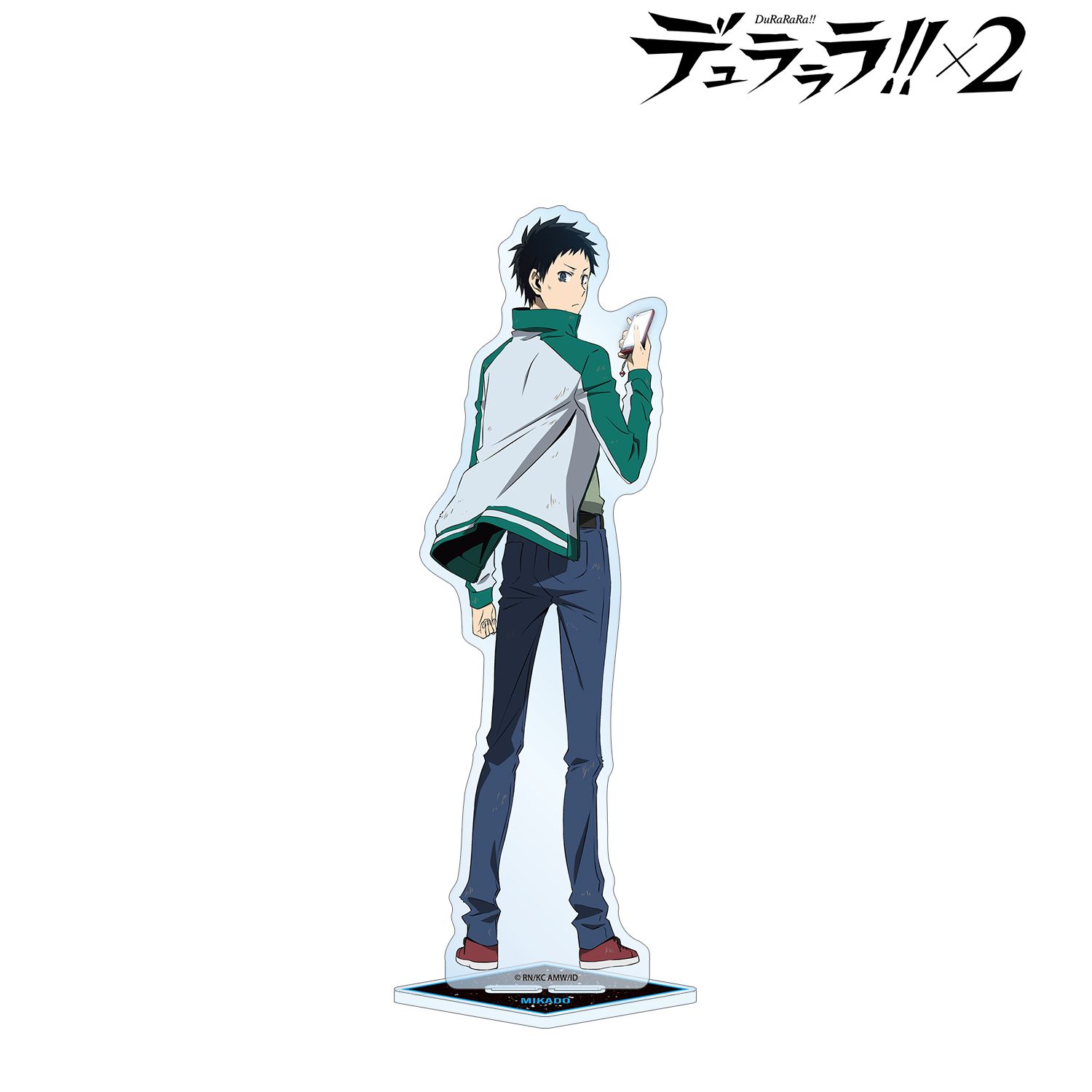 TVアニメ「デュラララ!!×2」 描き下ろし 竜ヶ峰帝人 戦う背中ver. 特大アクリルスタンド Image 2 | AniSmile