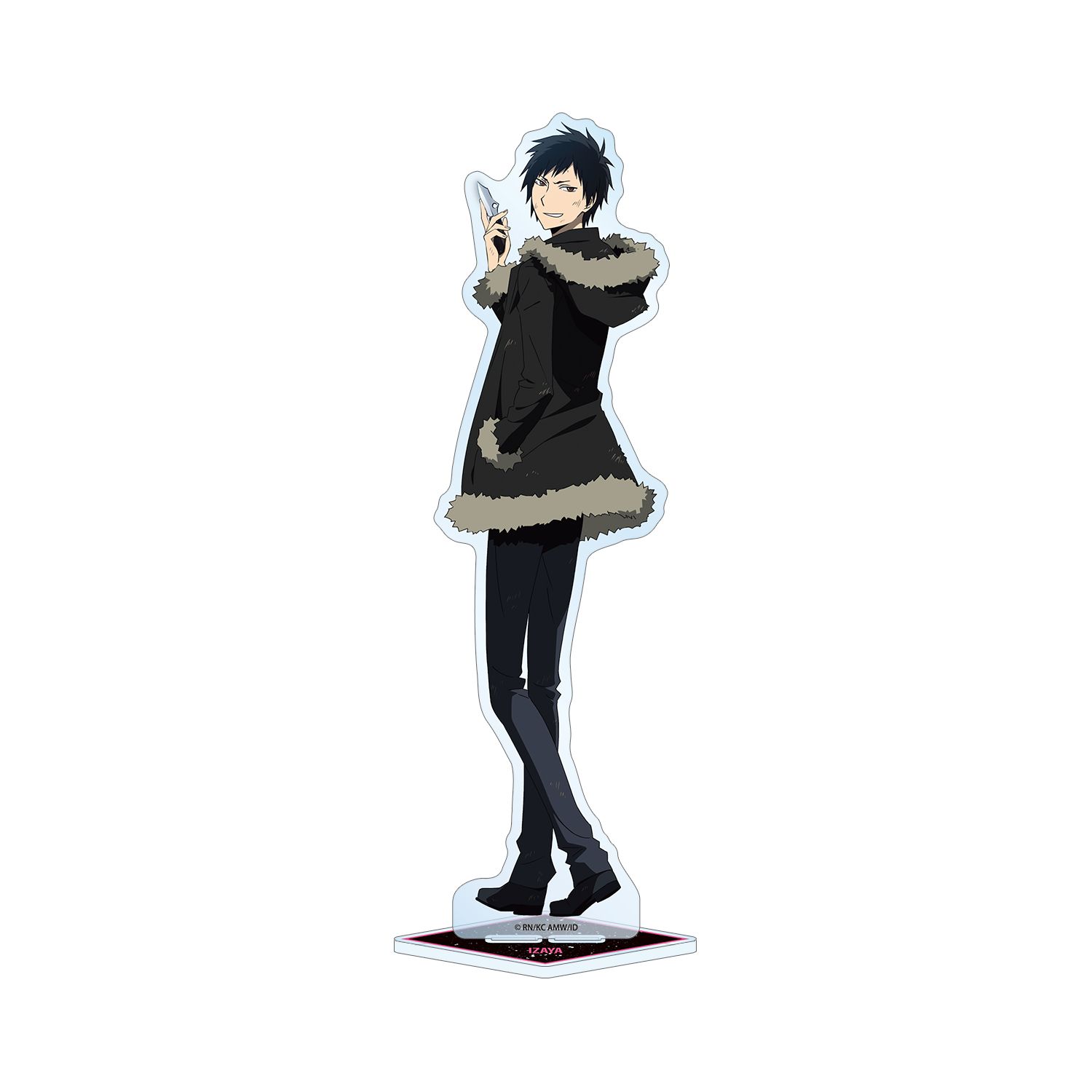 TVアニメ「デュラララ!!×2」 描き下ろし 折原臨也 戦う背中ver. 特大アクリルスタンド - official product image | AniSmile