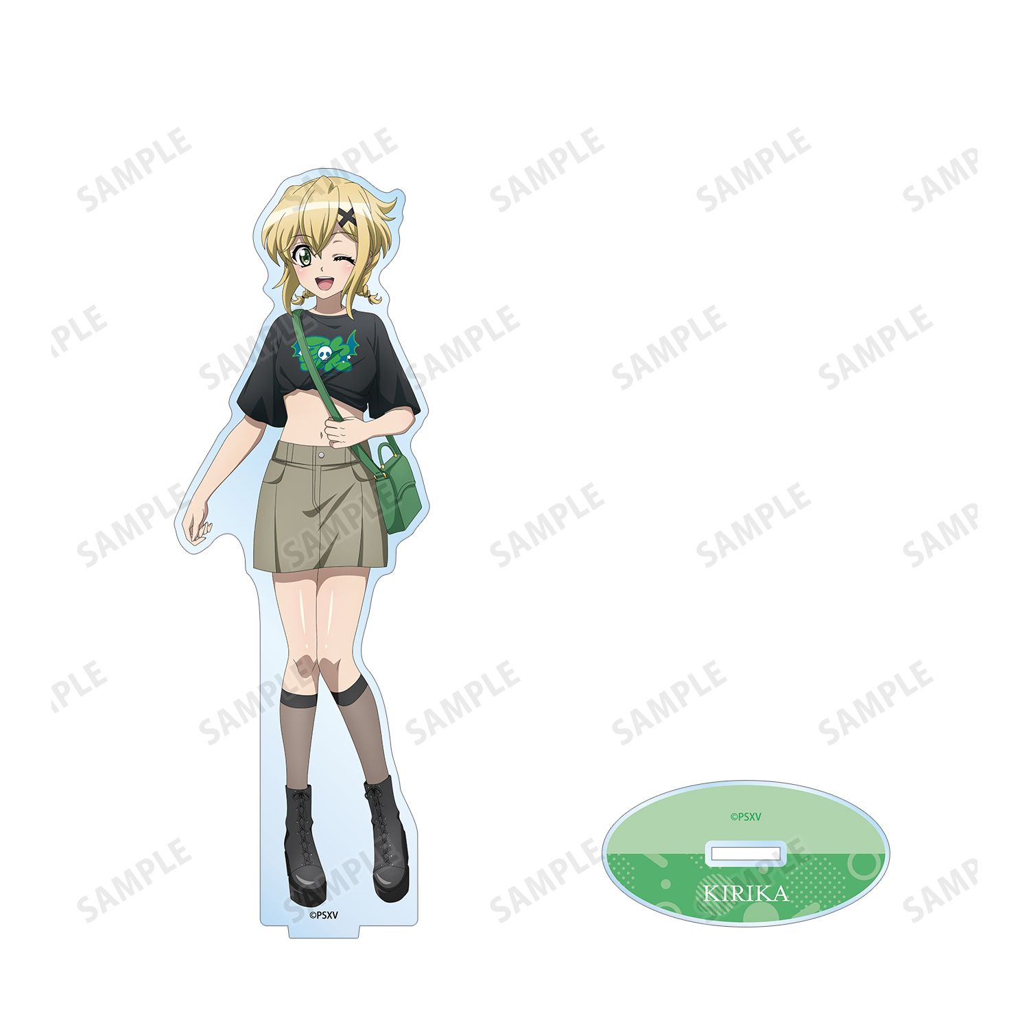 戦姫絶唱シンフォギアXV 描き下ろし 暁 切歌 私服ver. BIGアクリルスタンド Image 3 | AniSmile