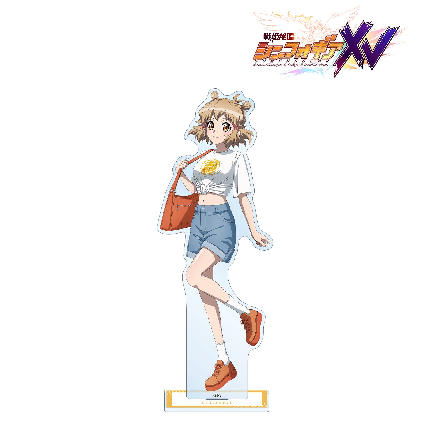 戦姫絶唱シンフォギアXV 描き下ろし 立花 響 私服ver. 特大アクリルスタンド Image 2 | AniSmile