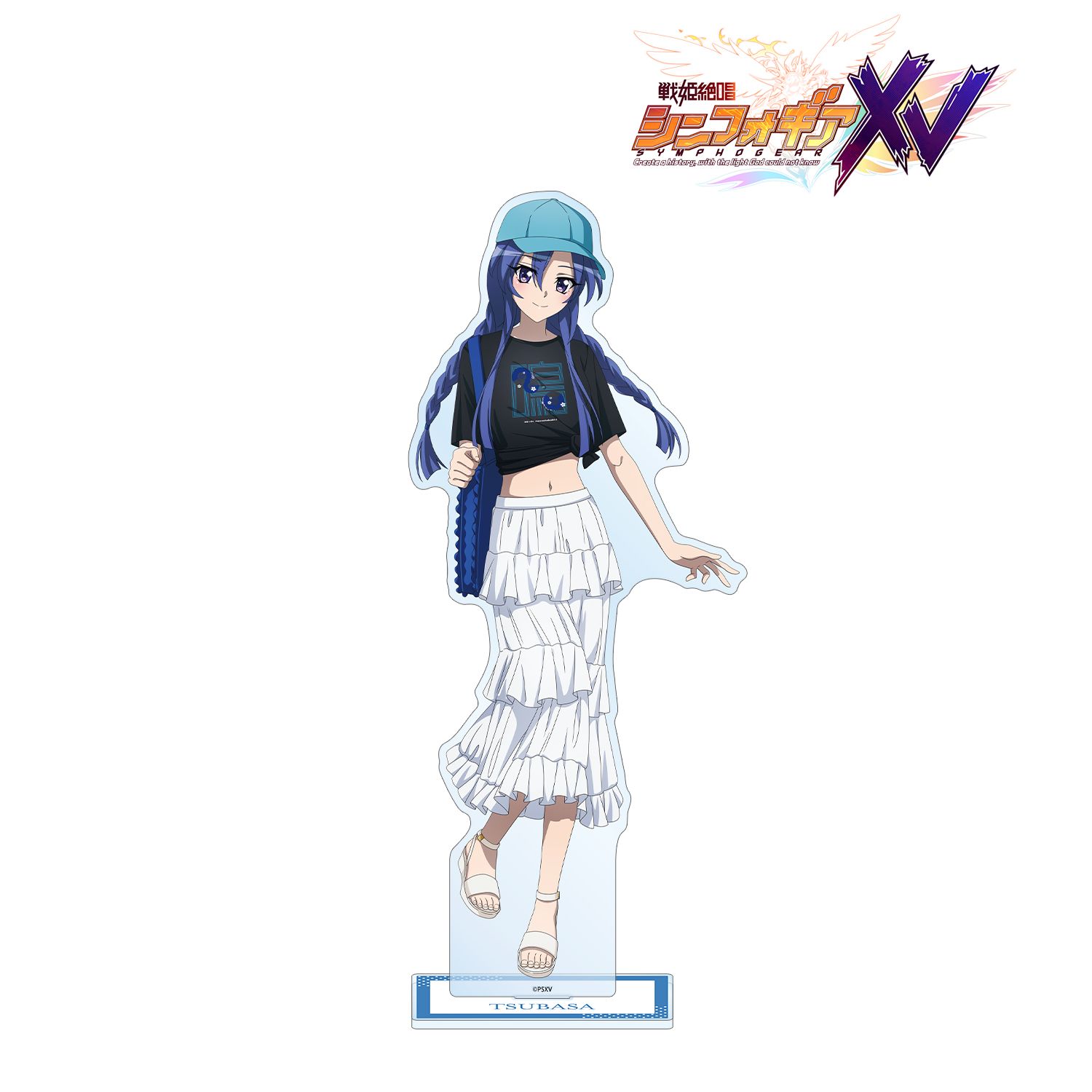 戦姫絶唱シンフォギアXV 描き下ろし 風鳴 翼 私服ver. 特大アクリルスタンド 图片 2 | AniSmile
