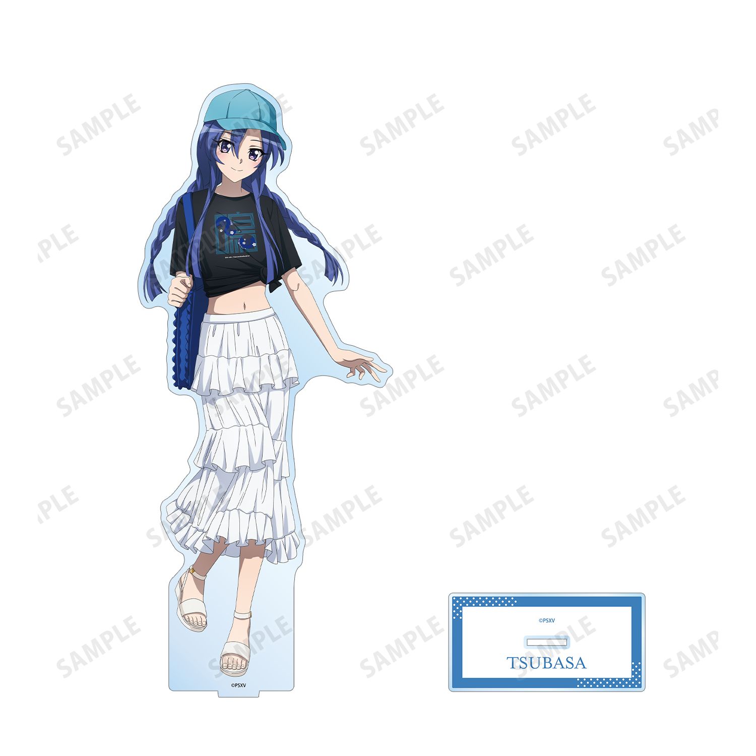 戦姫絶唱シンフォギアXV 描き下ろし 風鳴 翼 私服ver. 特大アクリルスタンド 图片 3 | AniSmile