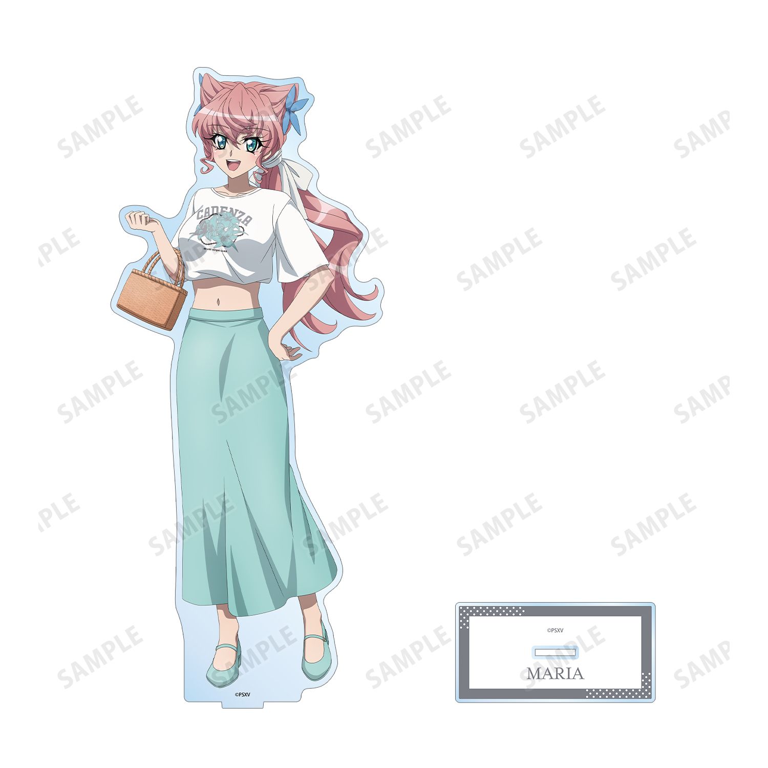 戦姫絶唱シンフォギアXV 描き下ろし マリア・カデンツァヴナ・イヴ 私服ver. 特大アクリルスタンド Image 3 | AniSmile