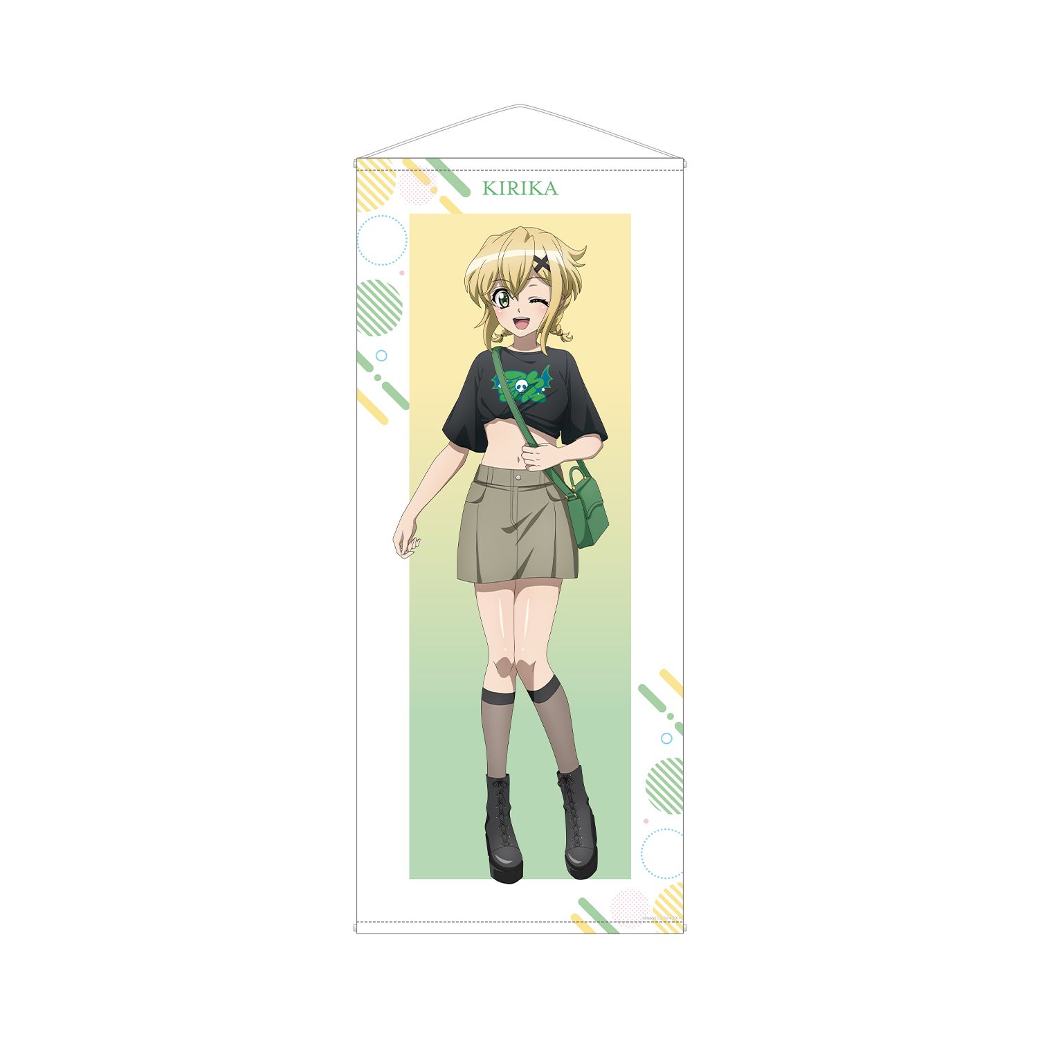戦姫絶唱シンフォギアXV 描き下ろし 暁 切歌 私服ver. 等身大タペストリー - AniSmile