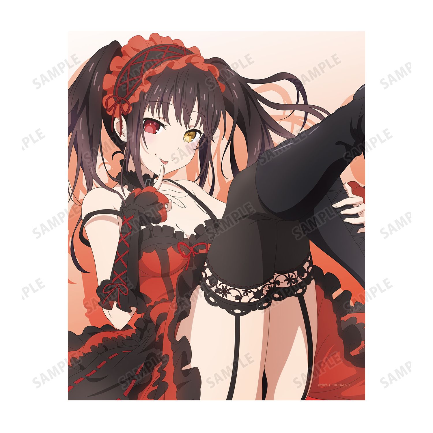 デート・ア・ライブIV 時崎狂三 キャンバスボード Image 6 | AniSmile