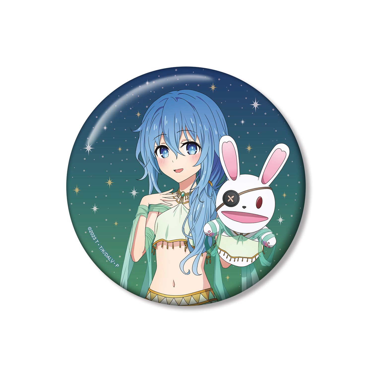 アニメ「デート・ア・ライブV」 描き下ろし 四糸乃 踊り子ver. 100mm缶バッジ Image 3 | AniSmile