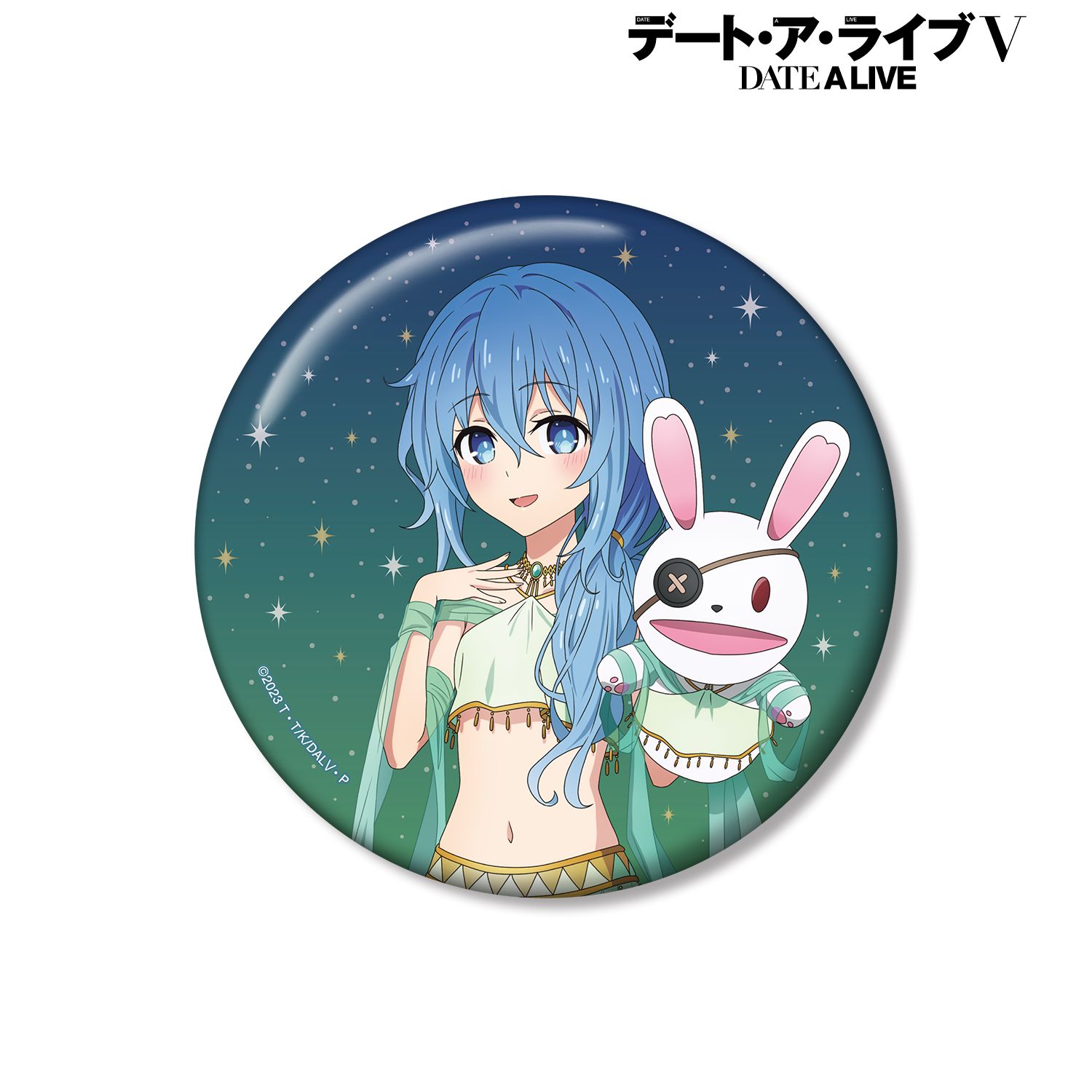 アニメ「デート・ア・ライブV」 描き下ろし 四糸乃 踊り子ver. 100mm缶バッジ Image 4 | AniSmile
