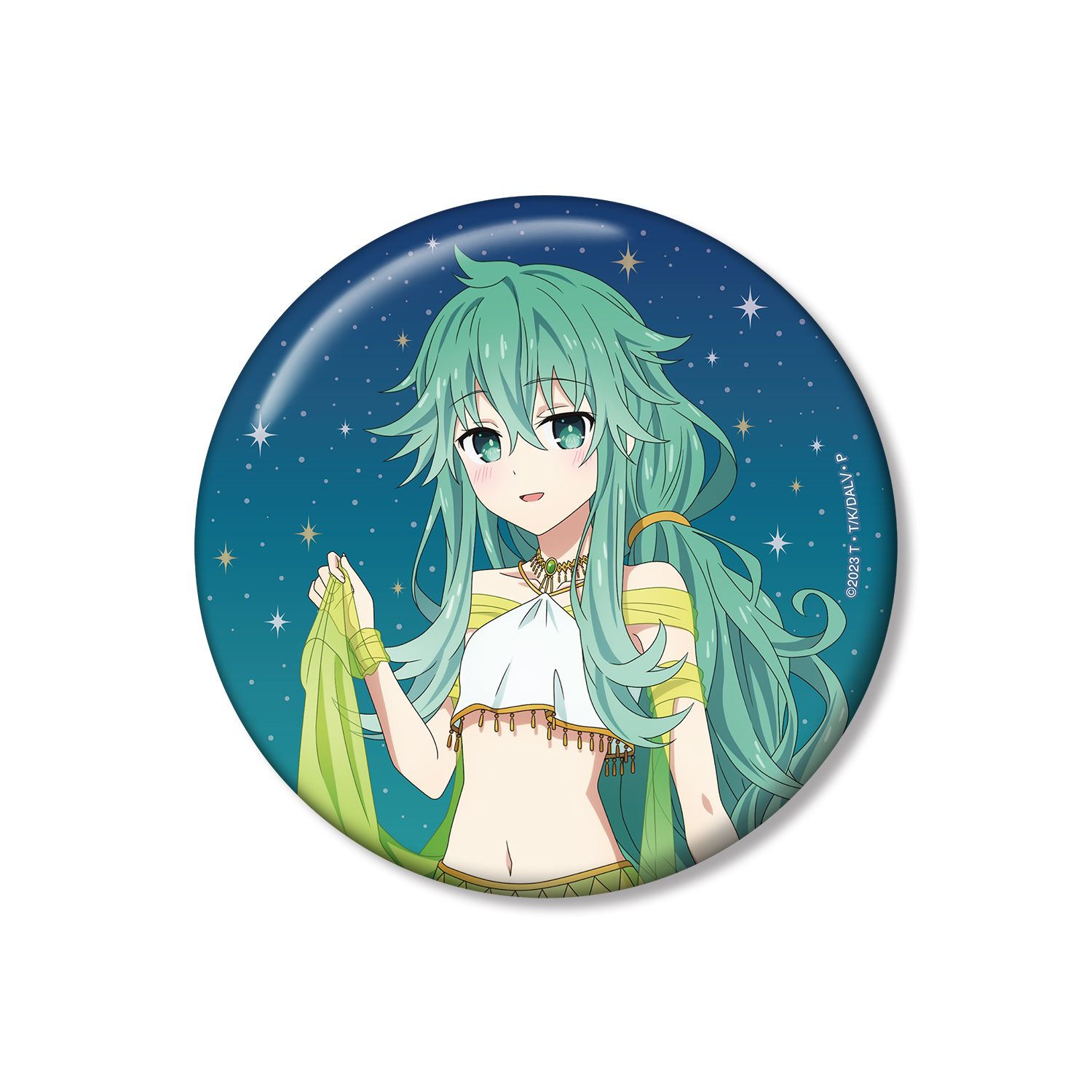 アニメ「デート・ア・ライブV」 描き下ろし 七罪 踊り子ver. 100mm缶バッジ Image 3 | AniSmile