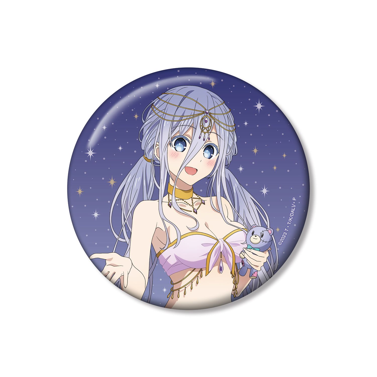 アニメ「デート・ア・ライブV」 描き下ろし 崇宮澪 踊り子ver. 100mm缶バッジ Image 3 | AniSmile