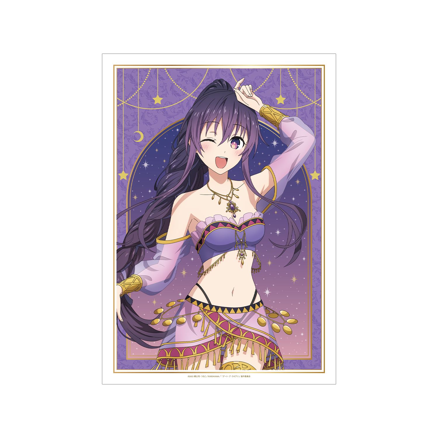 アニメ「デート・ア・ライブV」 描き下ろし 夜刀神十香 踊り子ver. A3マット加工ポスター Image 3 | AniSmile
