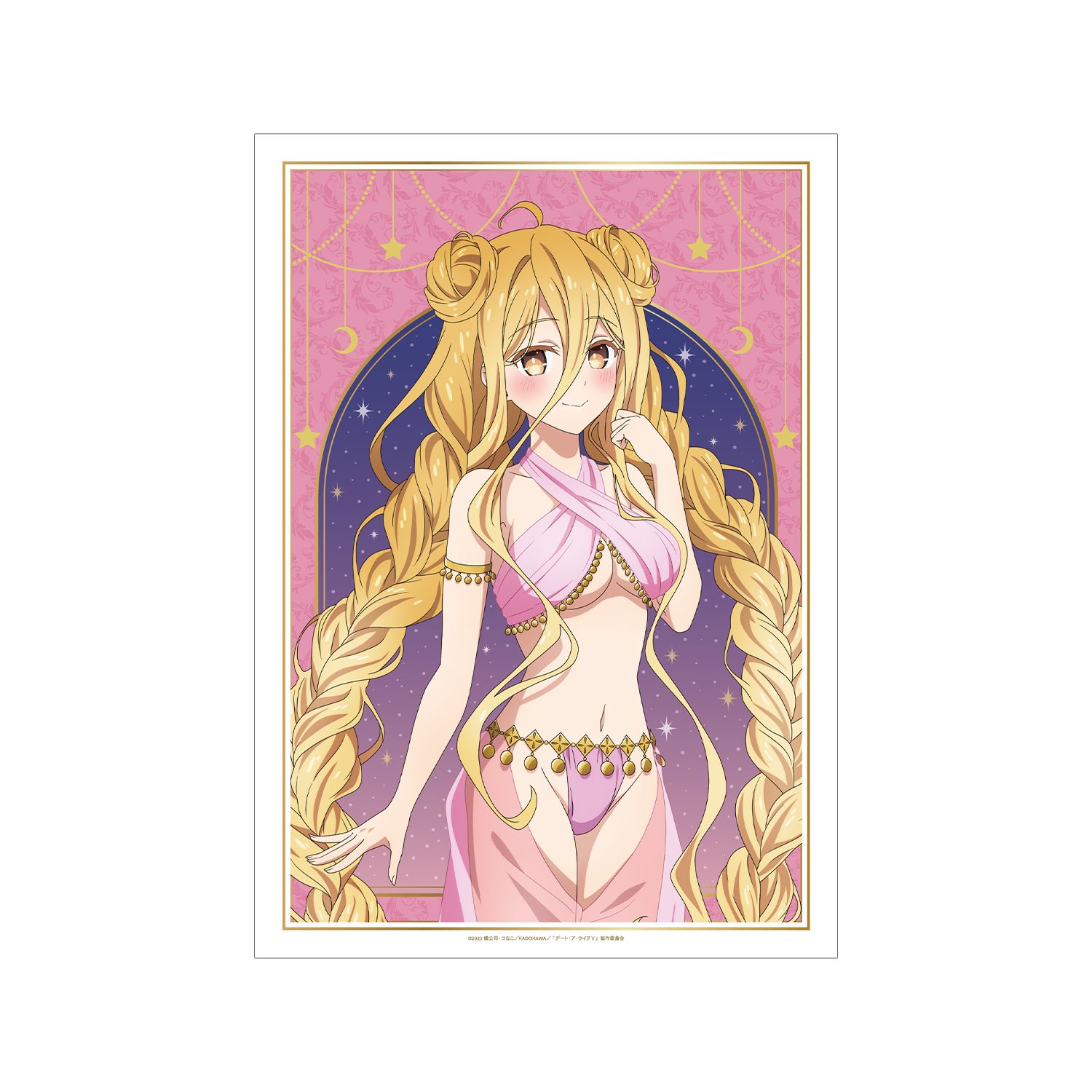 アニメ「デート・ア・ライブV」 描き下ろし 星宮六喰 踊り子ver. A3マット加工ポスター Image 3 | AniSmile