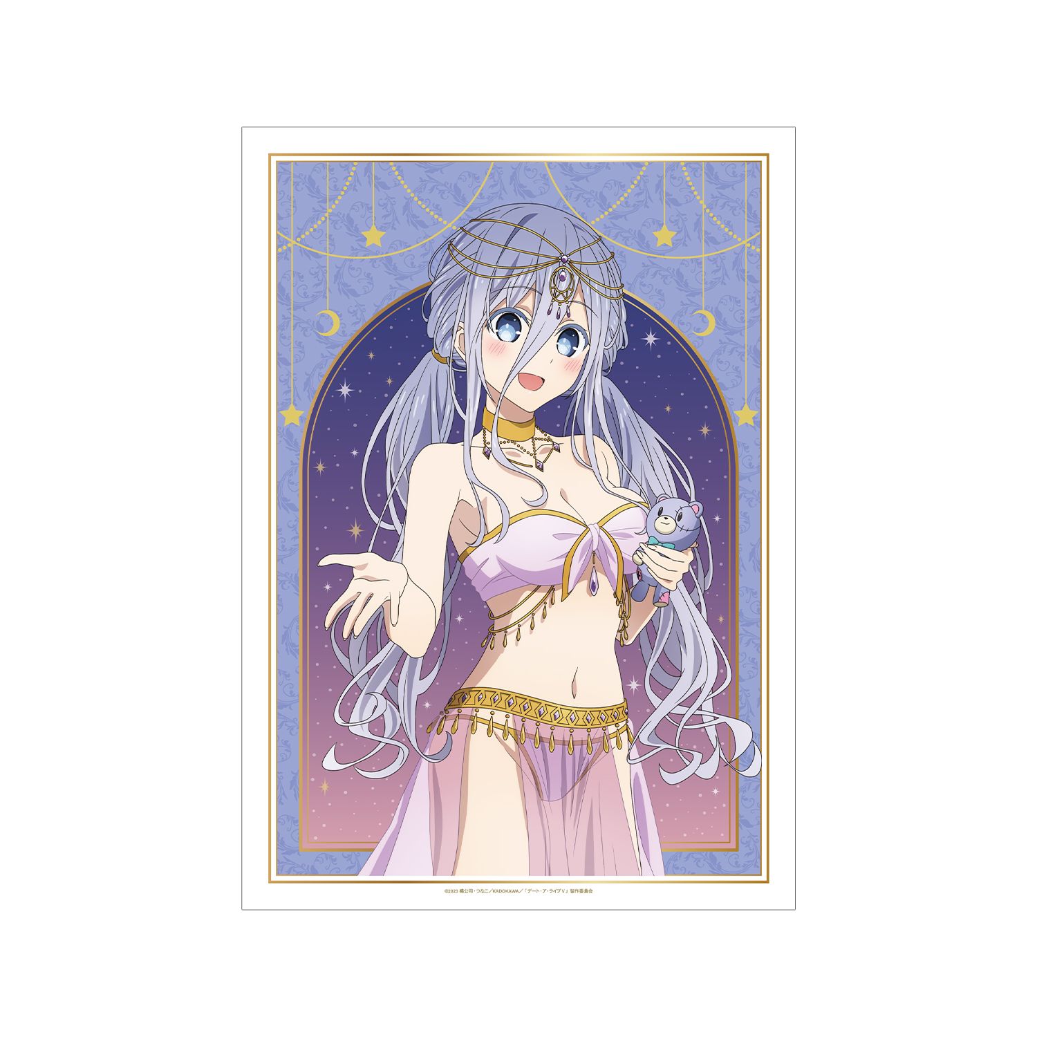 アニメ「デート・ア・ライブV」 描き下ろし 崇宮澪 踊り子ver. A3マット加工ポスター Image 3 | AniSmile