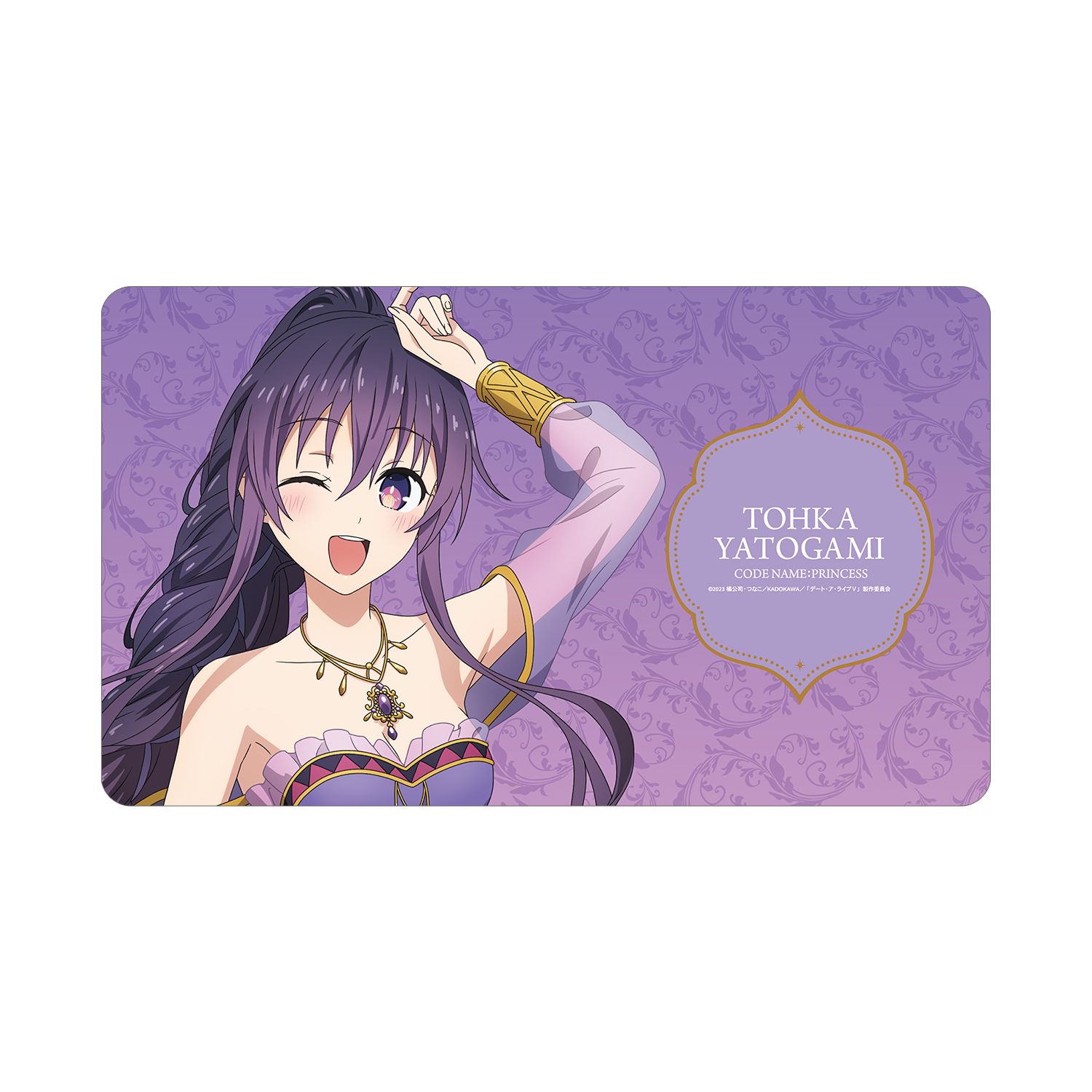 アニメ「デート・ア・ライブV」 描き下ろし 夜刀神十香 踊り子ver. マルチデスクマット Image 4 | AniSmile