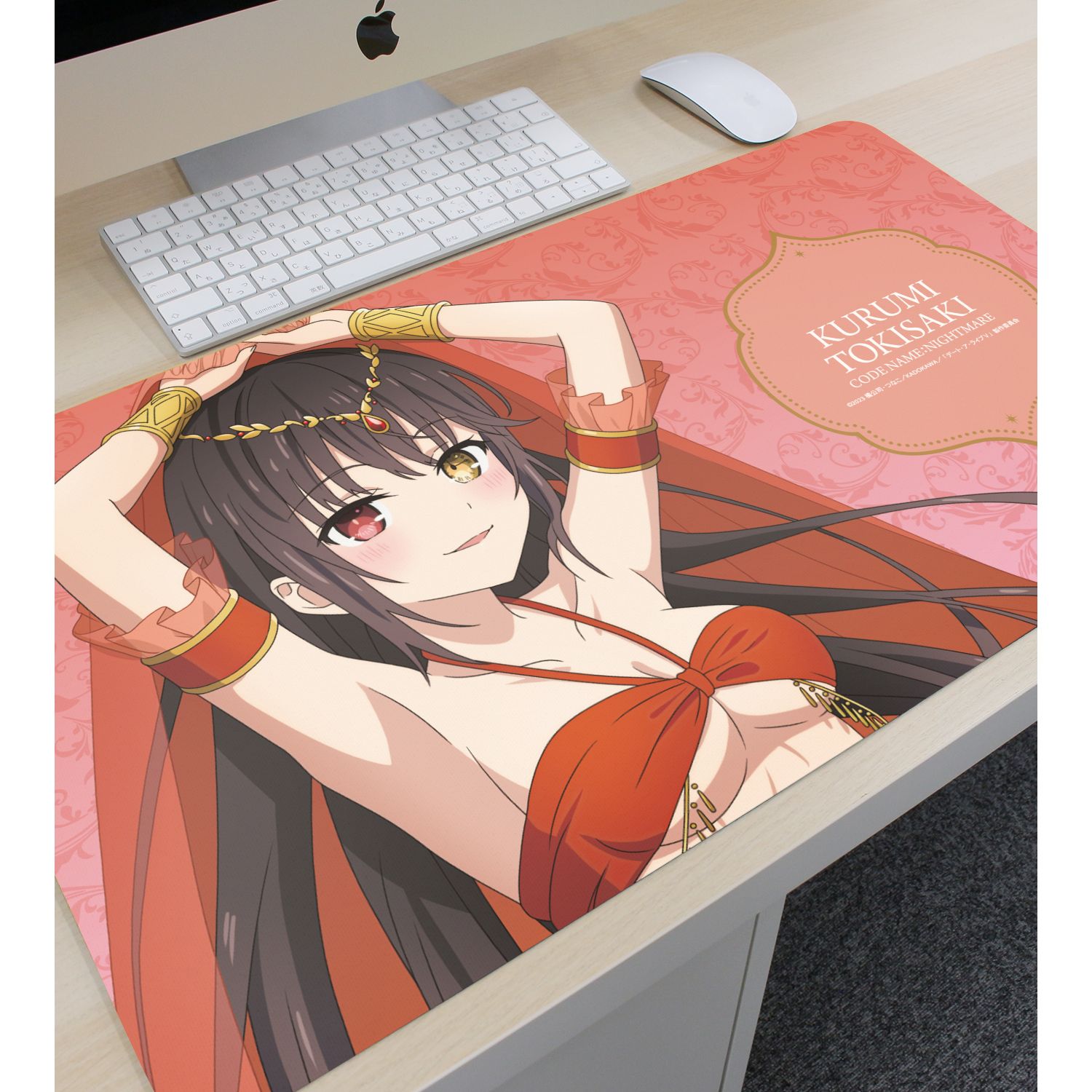 アニメ「デート・ア・ライブV」 描き下ろし 時崎狂三 踊り子ver. マルチデスクマット Image 6 | AniSmile