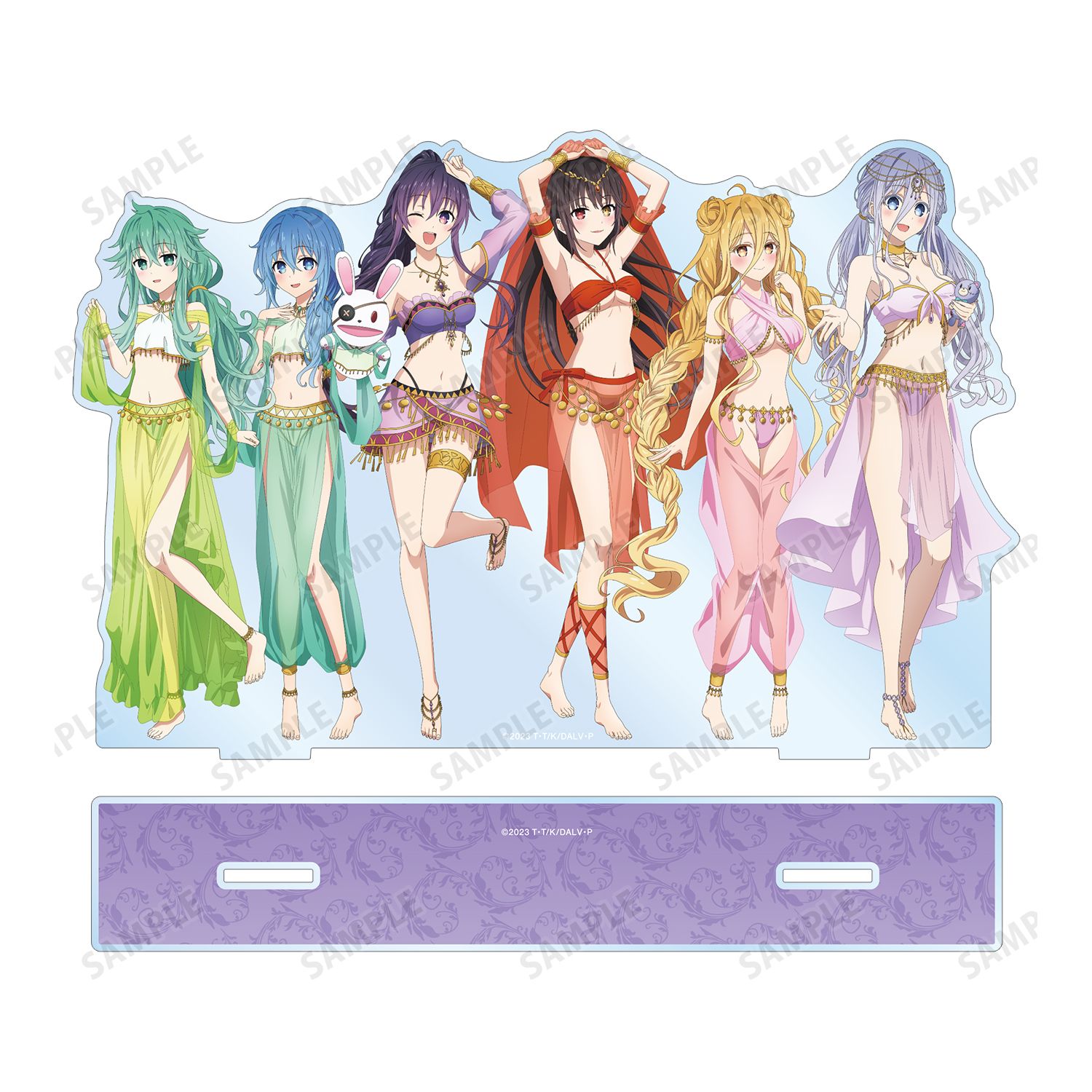 アニメ「デート・ア・ライブV」 描き下ろし 集合 踊り子ver. BIGアクリルスタンド Image 6 | AniSmile