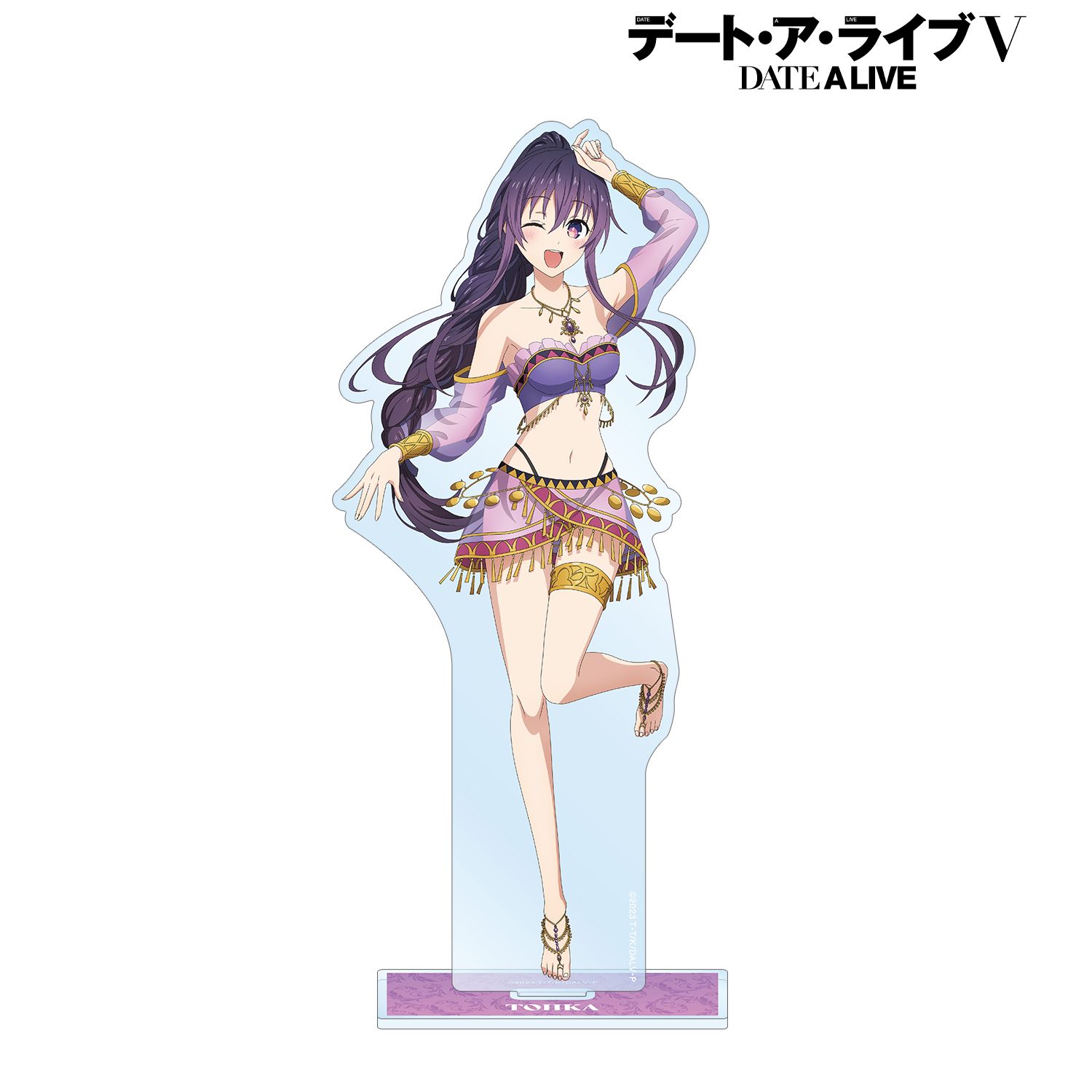 アニメ「デート・ア・ライブV」 描き下ろし 夜刀神十香 踊り子ver. BIGアクリルスタンド Image 6 | AniSmile