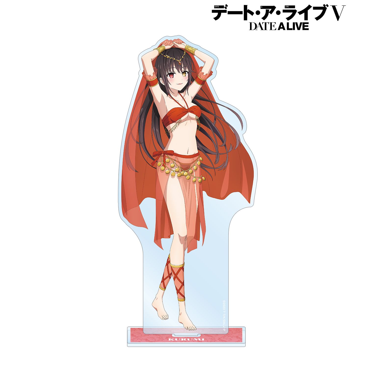 アニメ「デート・ア・ライブV」 描き下ろし 時崎狂三 踊り子ver. BIGアクリルスタンド Image 6 | AniSmile