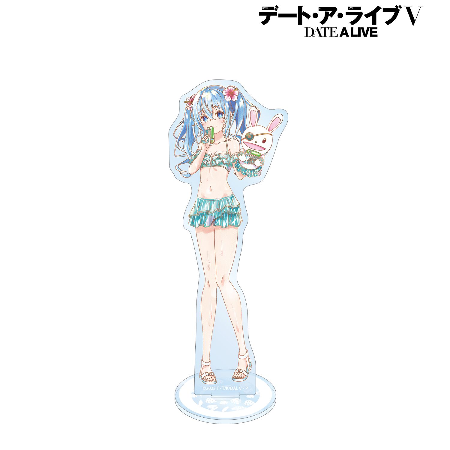 描き下ろし 四糸乃 デート・ア・バカンスver. Ani-Art aqua label BIGアクリルスタンド Image 2 | AniSmile