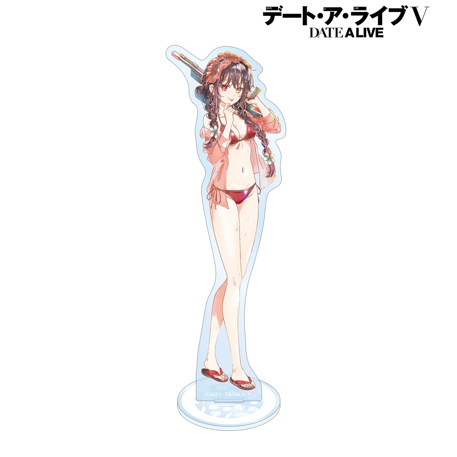 描き下ろし 時崎狂三 デート・ア・バカンスver. Ani-Art aqua label BIGアクリルスタンド Image 2 | AniSmile