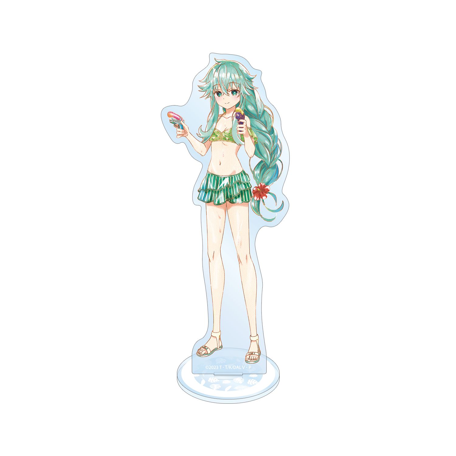 描き下ろし 七罪 デート・ア・バカンスver. Ani-Art aqua label BIGアクリルスタンド - AniSmile