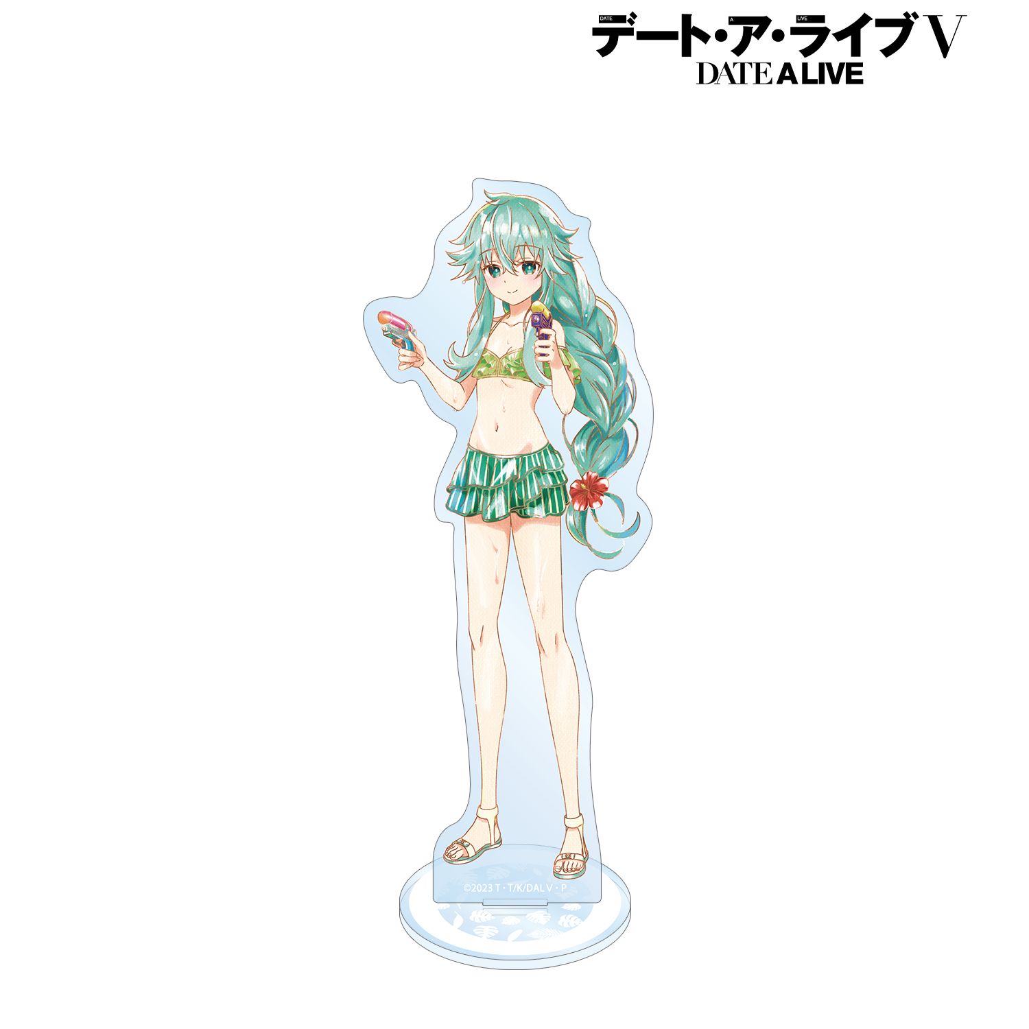 描き下ろし 七罪 デート・ア・バカンスver. Ani-Art aqua label BIGアクリルスタンド Image 2 | AniSmile