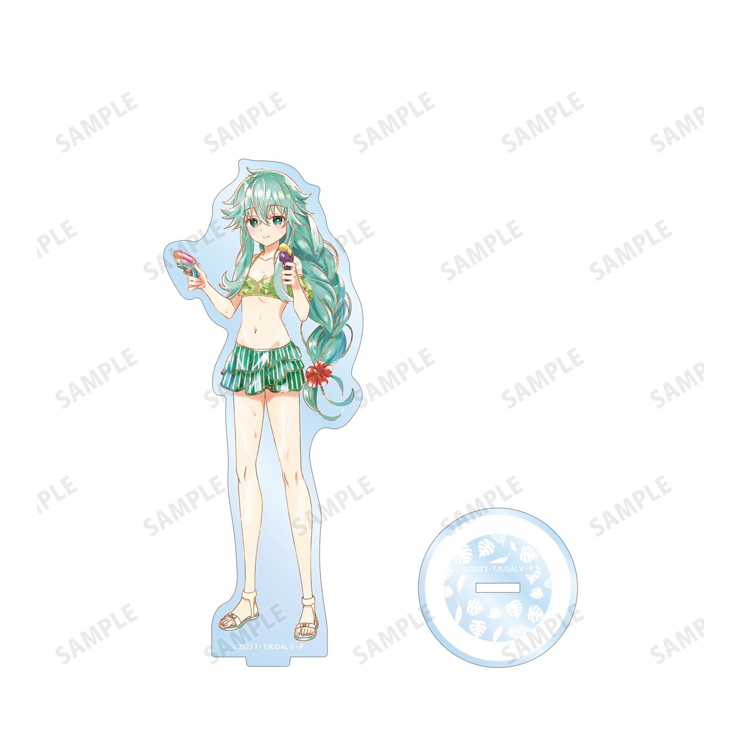 描き下ろし 七罪 デート・ア・バカンスver. Ani-Art aqua label BIGアクリルスタンド Image 3 | AniSmile