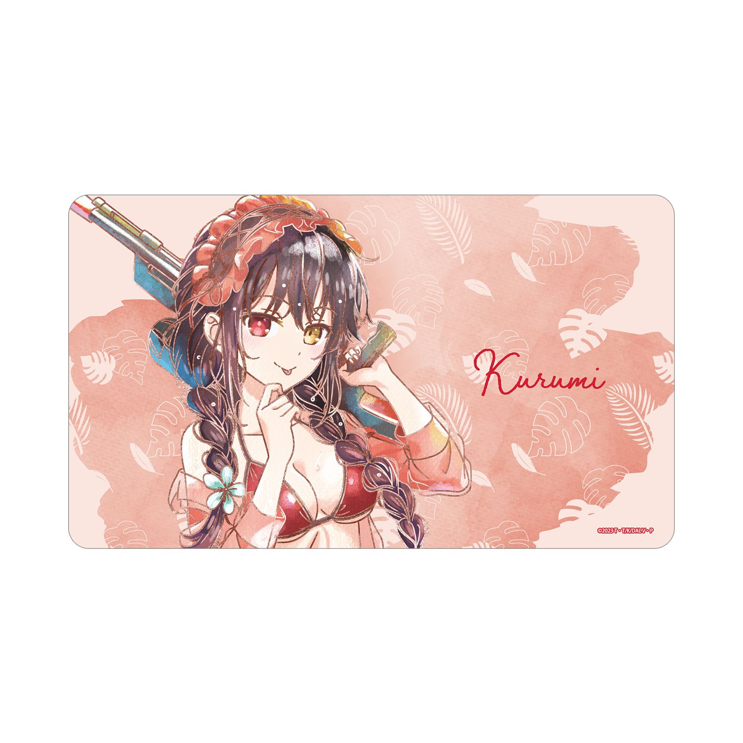 描き下ろし 時崎狂三 デート・ア・バカンスver. Ani-Art aqua label マルチデスクマット - AniSmile