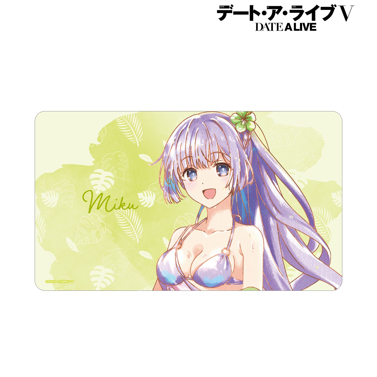 描き下ろし 誘宵美九 デート・ア・バカンスver. Ani-Art aqua label マルチデスクマット 图片 2 | AniSmile