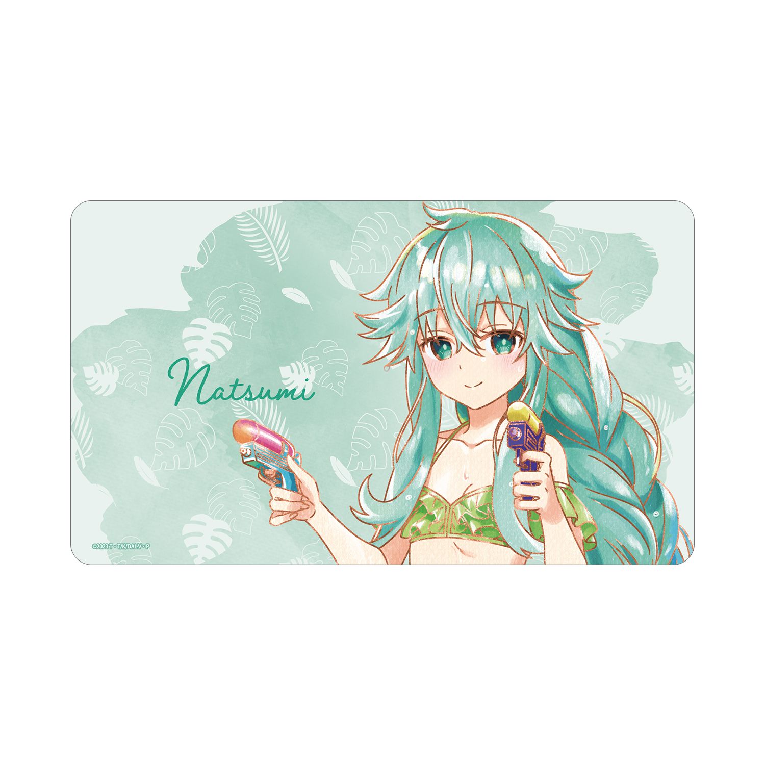 描き下ろし 七罪 デート・ア・バカンスver. Ani-Art aqua label マルチデスクマット - AniSmile