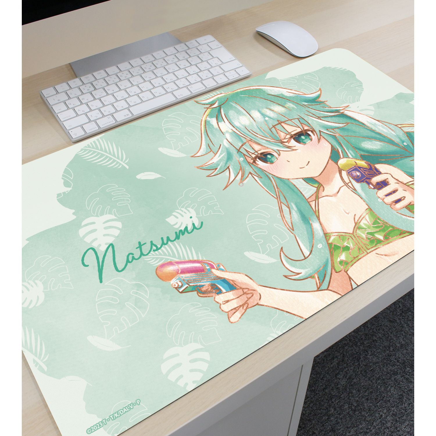 描き下ろし 七罪 デート・ア・バカンスver. Ani-Art aqua label マルチデスクマット Image 3 | AniSmile