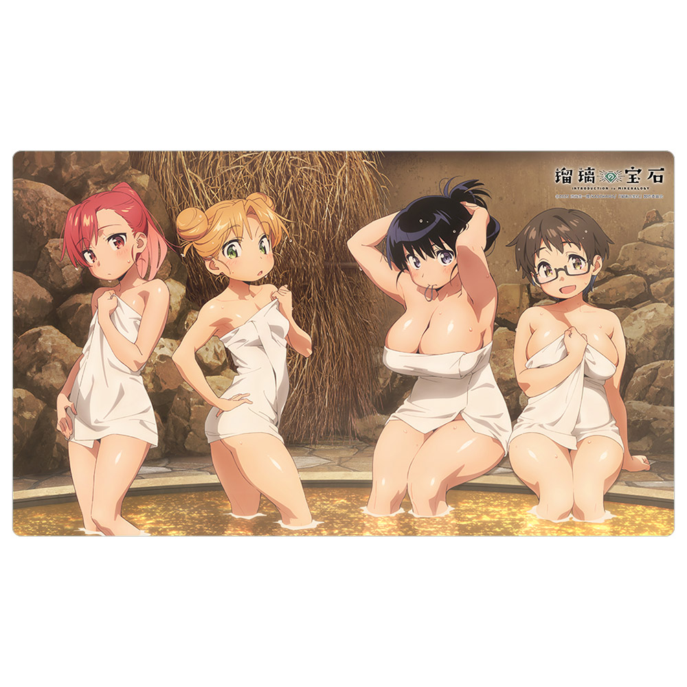 [瑠璃の宝石]描き下ろしラバーマット(温泉) - AniSmile