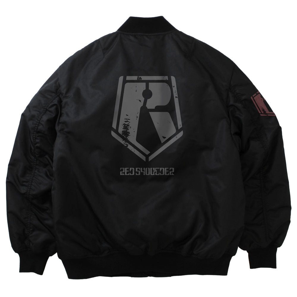 装甲騎兵ボトムズ レッドショルダー MA-1ジャケット/BLACK-M 画像 2 | AniSmile
