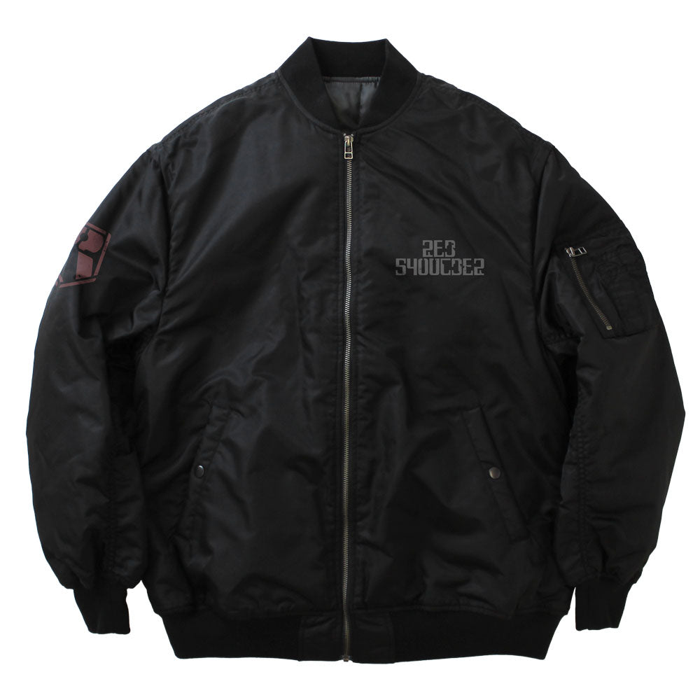 装甲騎兵ボトムズ レッドショルダー MA-1ジャケット/BLACK-M 画像 3 | AniSmile