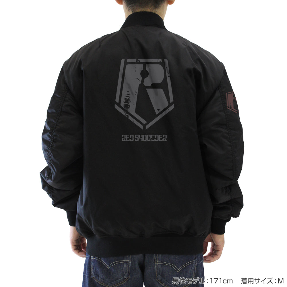 装甲騎兵ボトムズ レッドショルダー MA-1ジャケット/BLACK-M 画像 5 | AniSmile