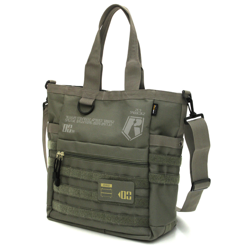 装甲騎兵ボトムズ レッドショルダー ファンクショナルトートバッグ/RANGER GREEN - AniSmile